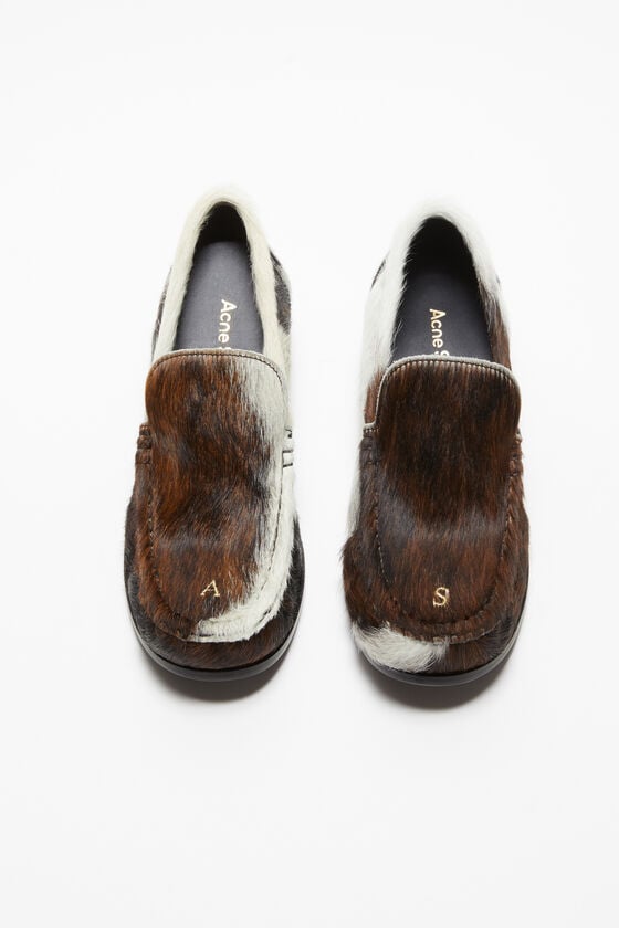 Acne Studios - Leather loafers - Multi brown