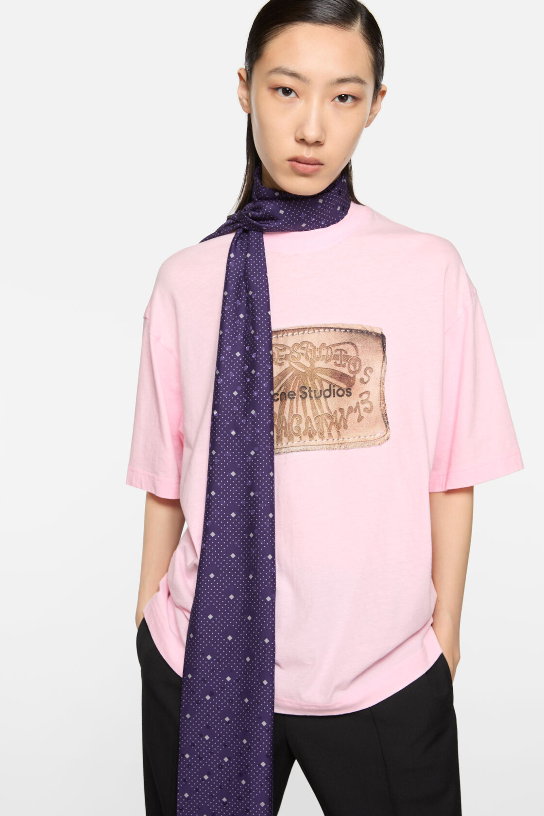 ロゴTシャツ, ベビーピンク, 2000x