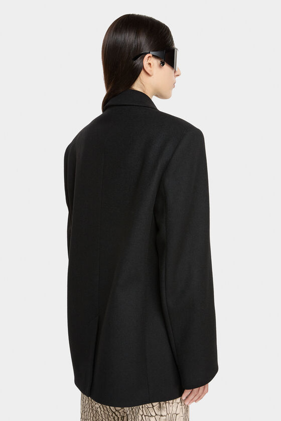 Acne Studios - ダブルブレスト ウールジャケット - ブラック