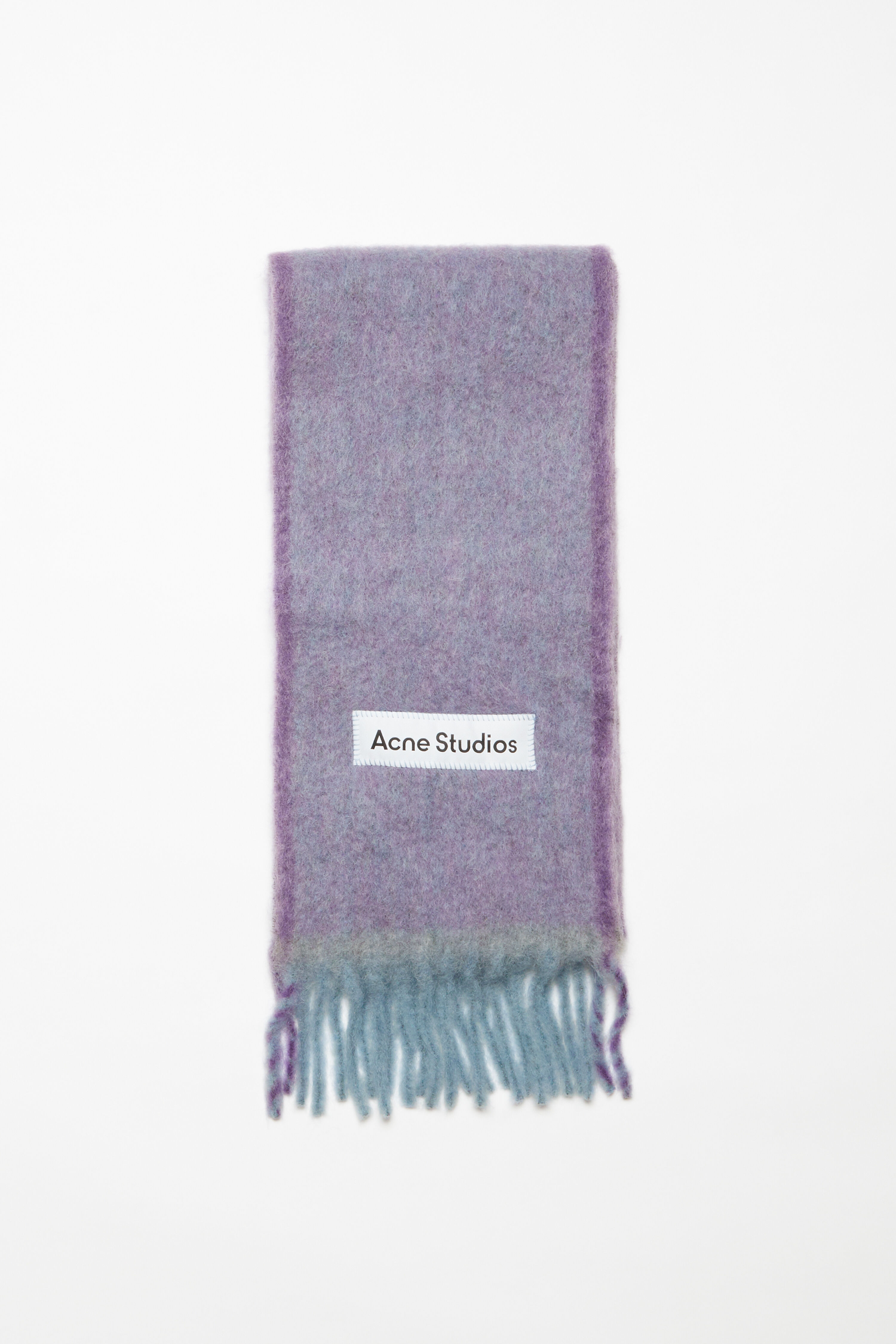 Acne Studios ラベンダー マフラー 200x45cm Acne Studiosマフラー新作ラベンダーパープル