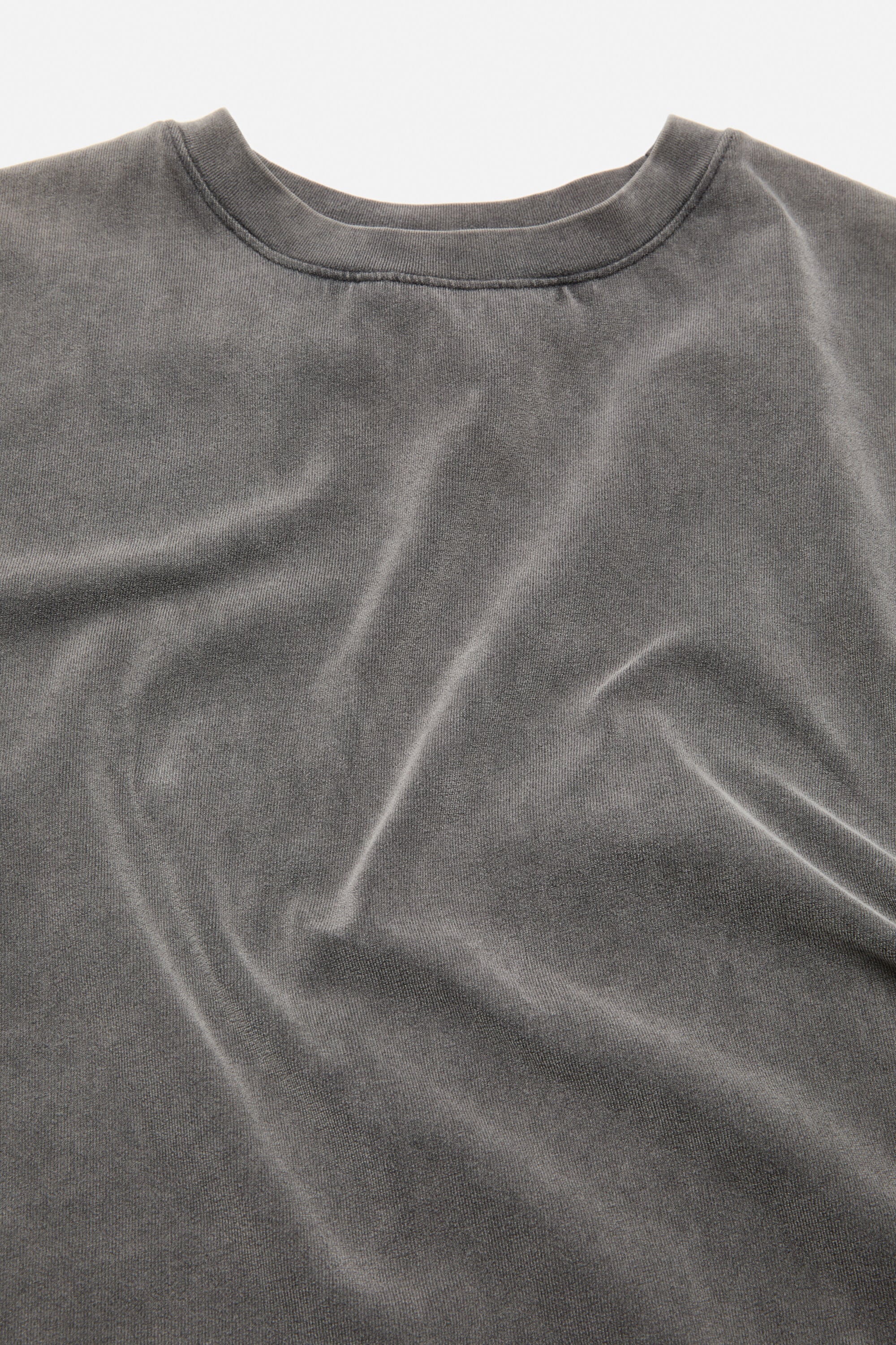 Acne Studios - Rubber logo t-shirt - Faded black