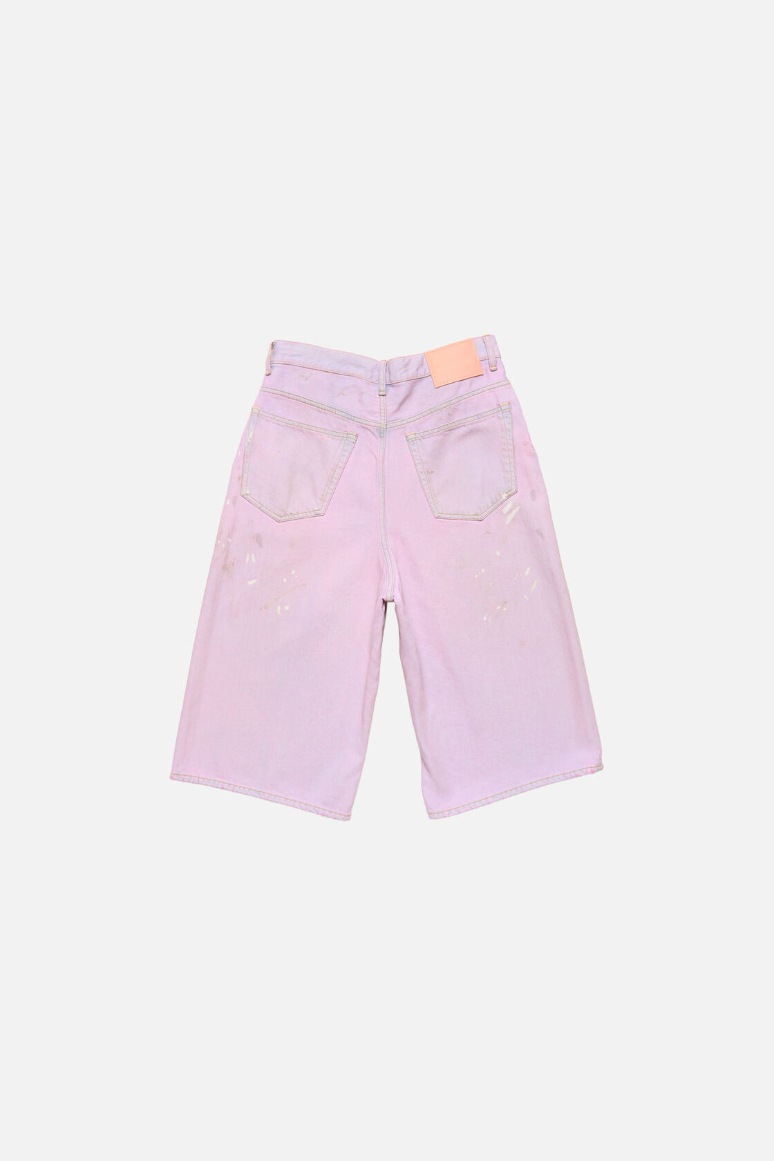 Pink denim shorts, Pink, 2000x