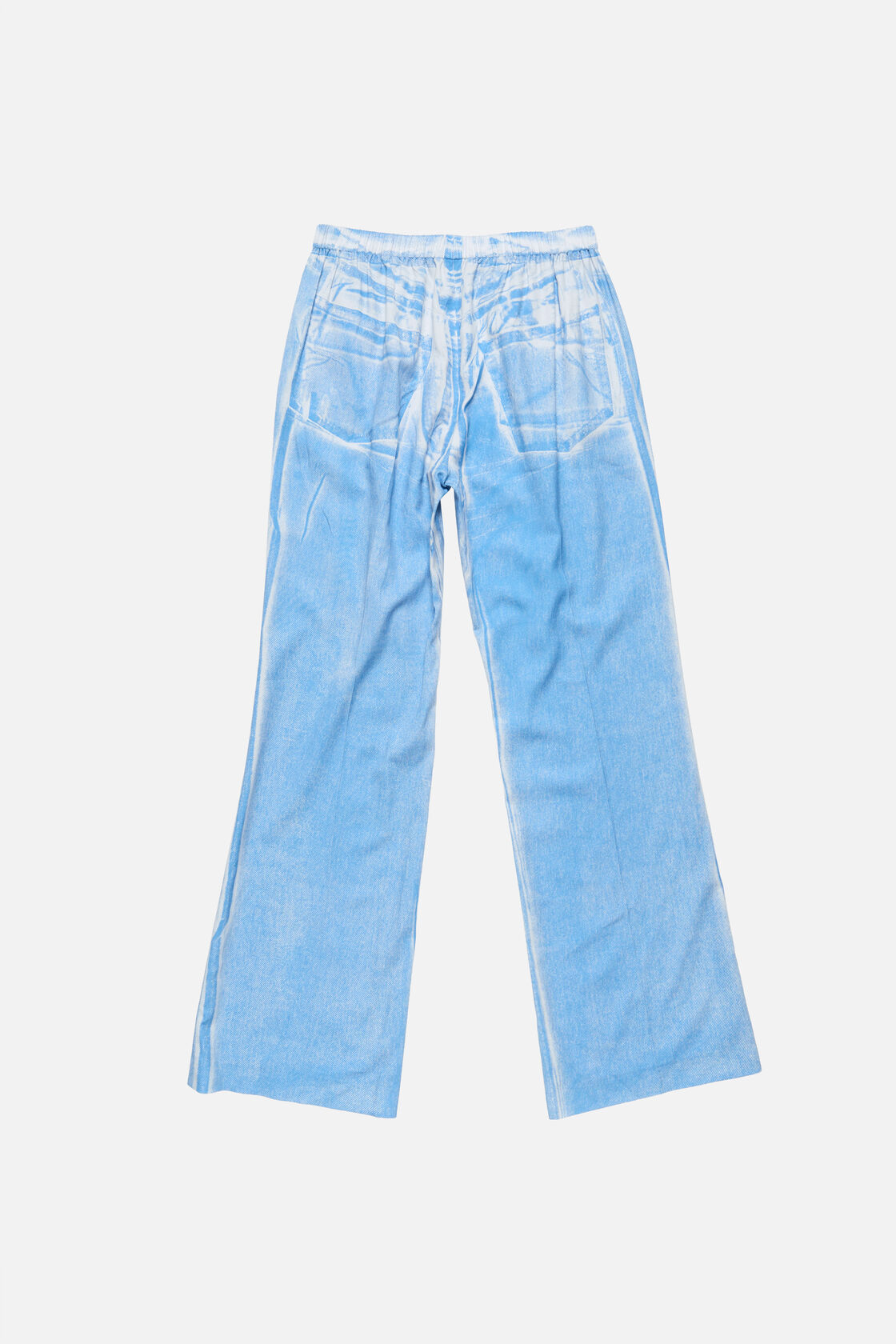 Casual printed trousers, Light blue, 2000x