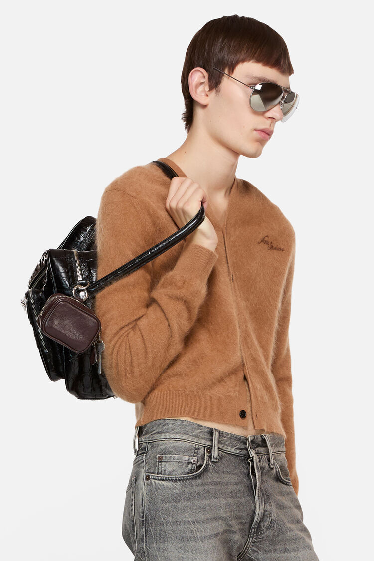 FN-MN-KNIT000625, Almond brown