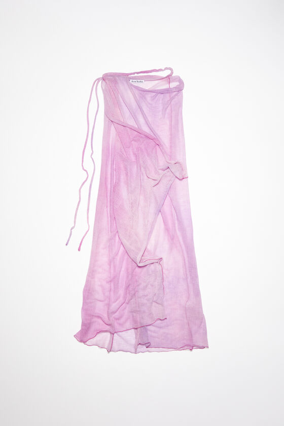 Acne Studios - ラップスカート - オーキッドパープル 