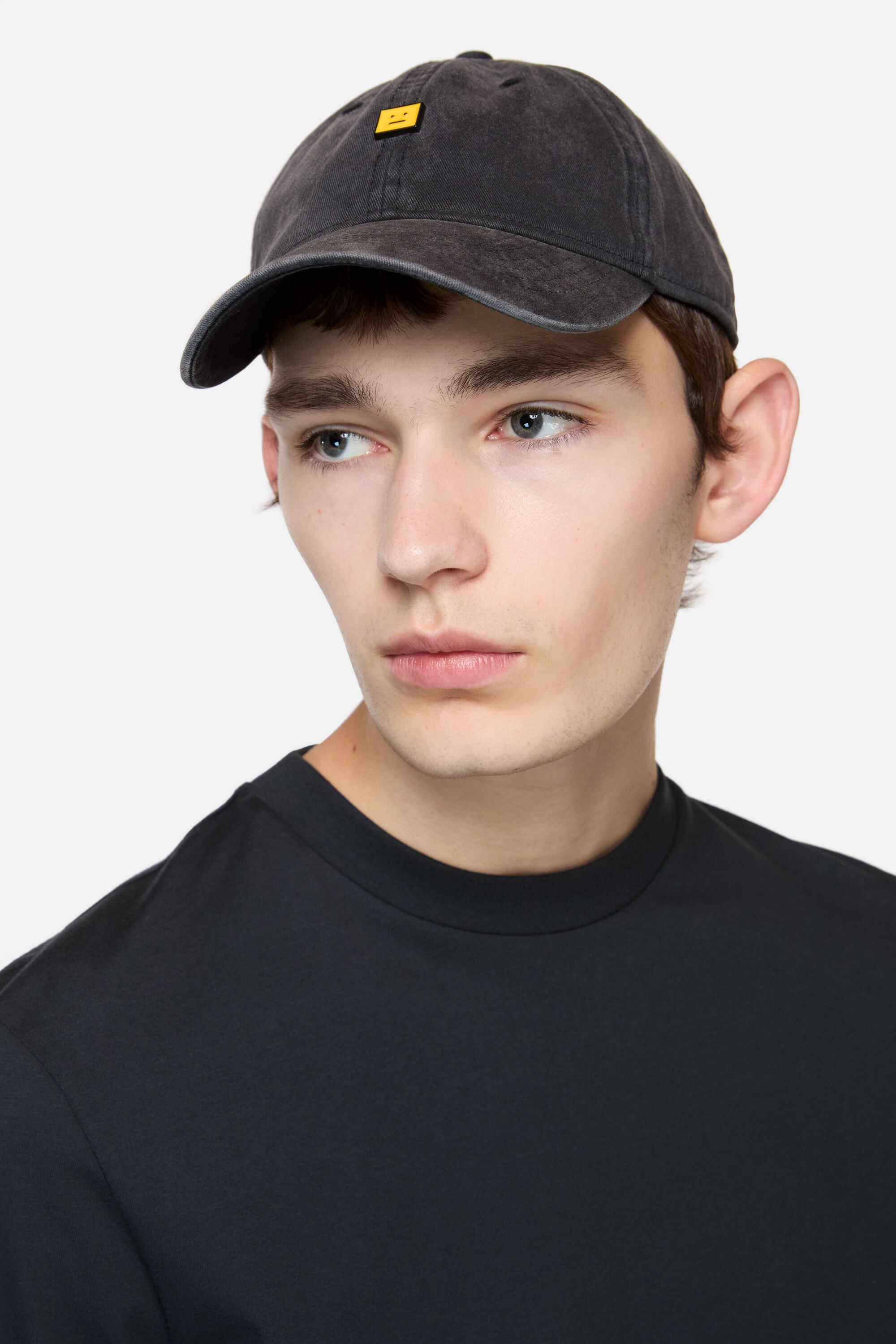 Acne Studios - Faceスタッドキャップ - ウォッシュドブラック