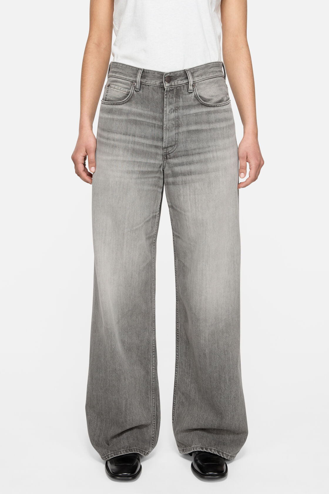 Loose fit jeans - 1981, Ash grey, 2000x