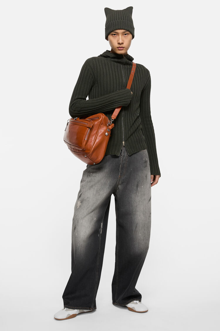 Acne Studios 2023 U Black Trafalgar Leather, Black