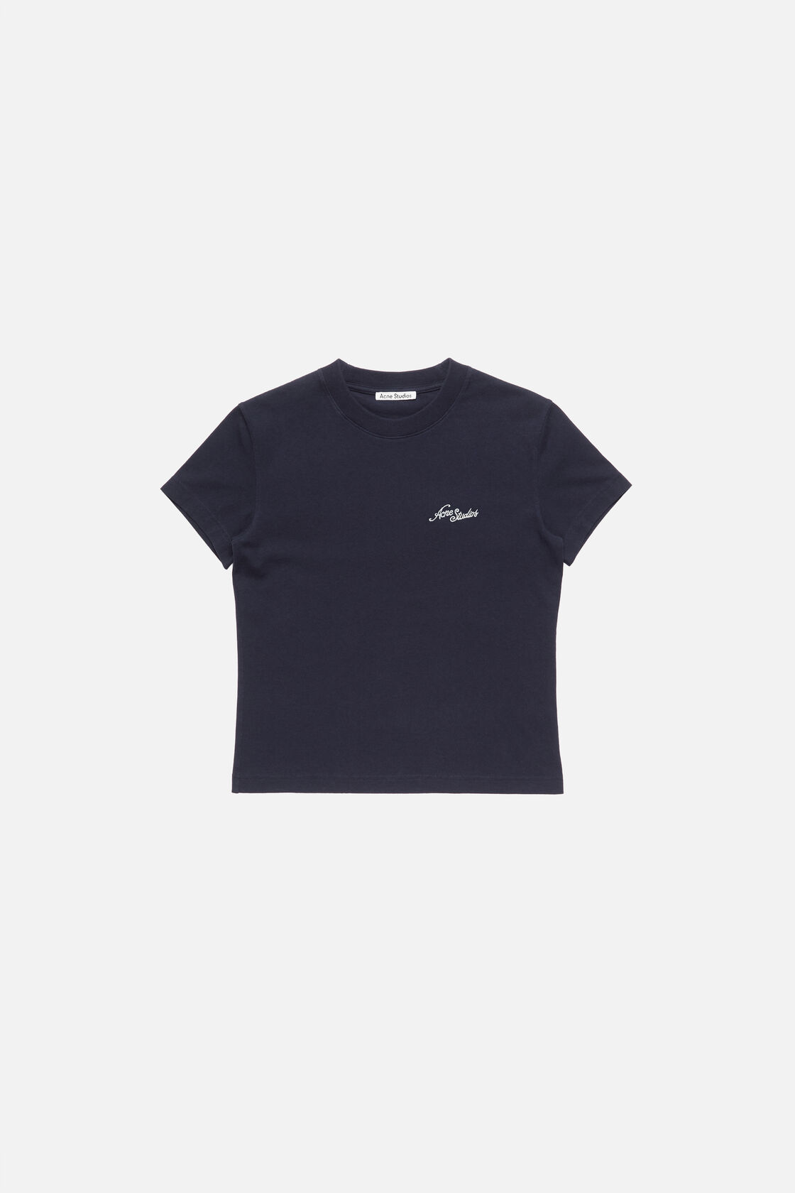 Jersey t-shirt with logo, Dark navy, 2000x