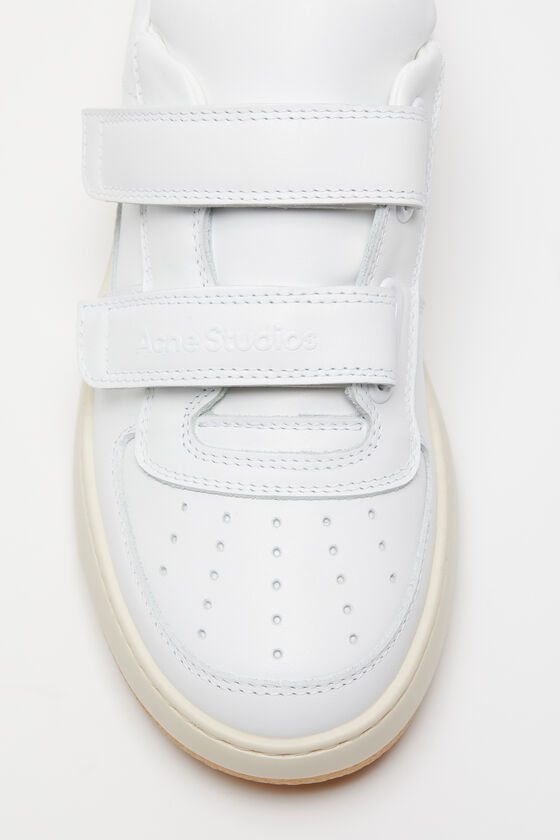Velcro strap sneakers, Optic white/ecru, 2000x