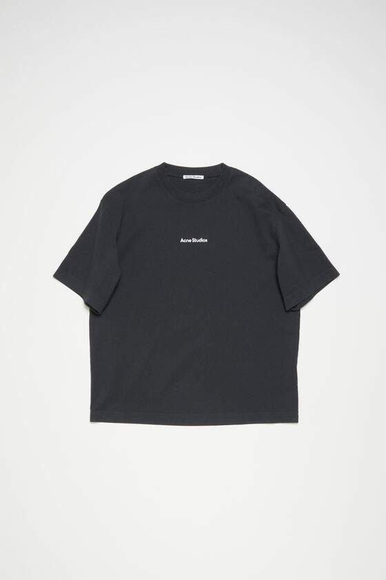 Acne Studios - スタンプロゴTシャツ - リラックスフィット - ブラック 