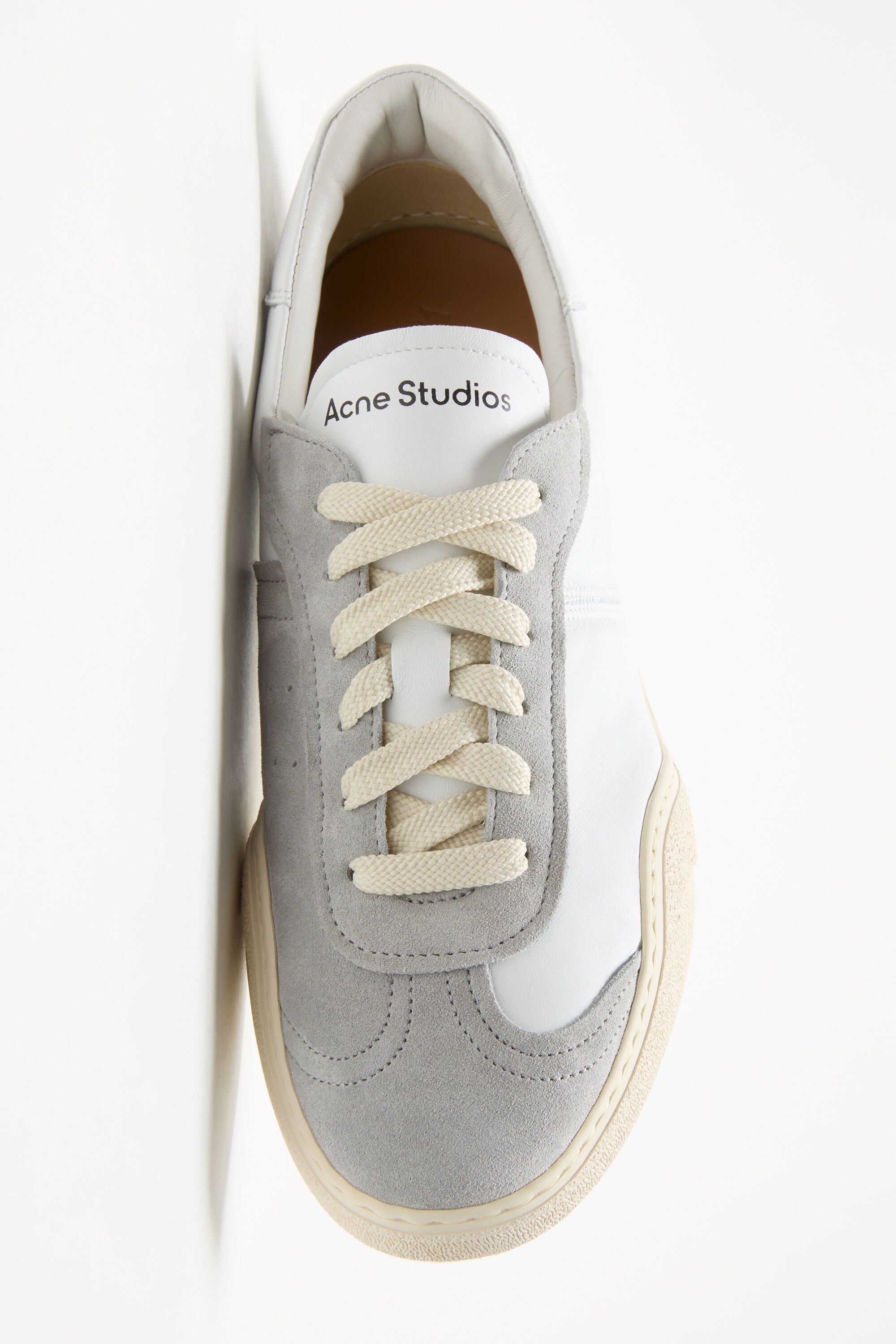 Acne Studios - Leather sneakers - White/white
