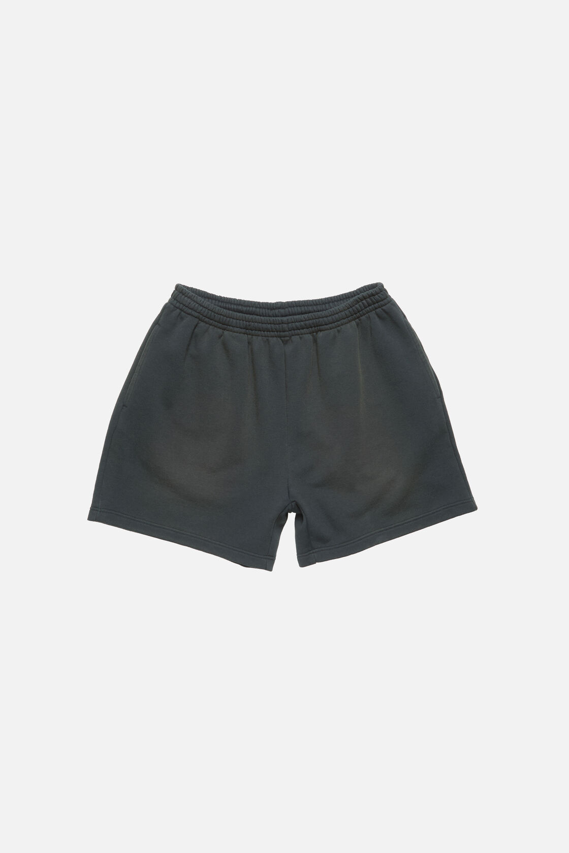 Vintage fleece shorts, Faded black, 2000x