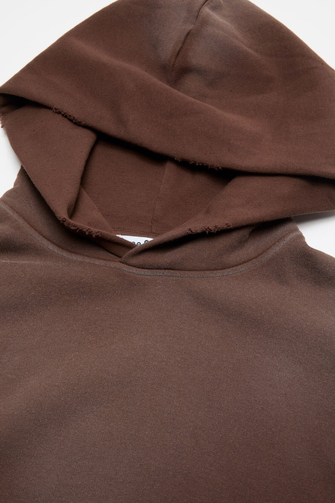 Logo hooded sweater, Chocolate brown, 2000x