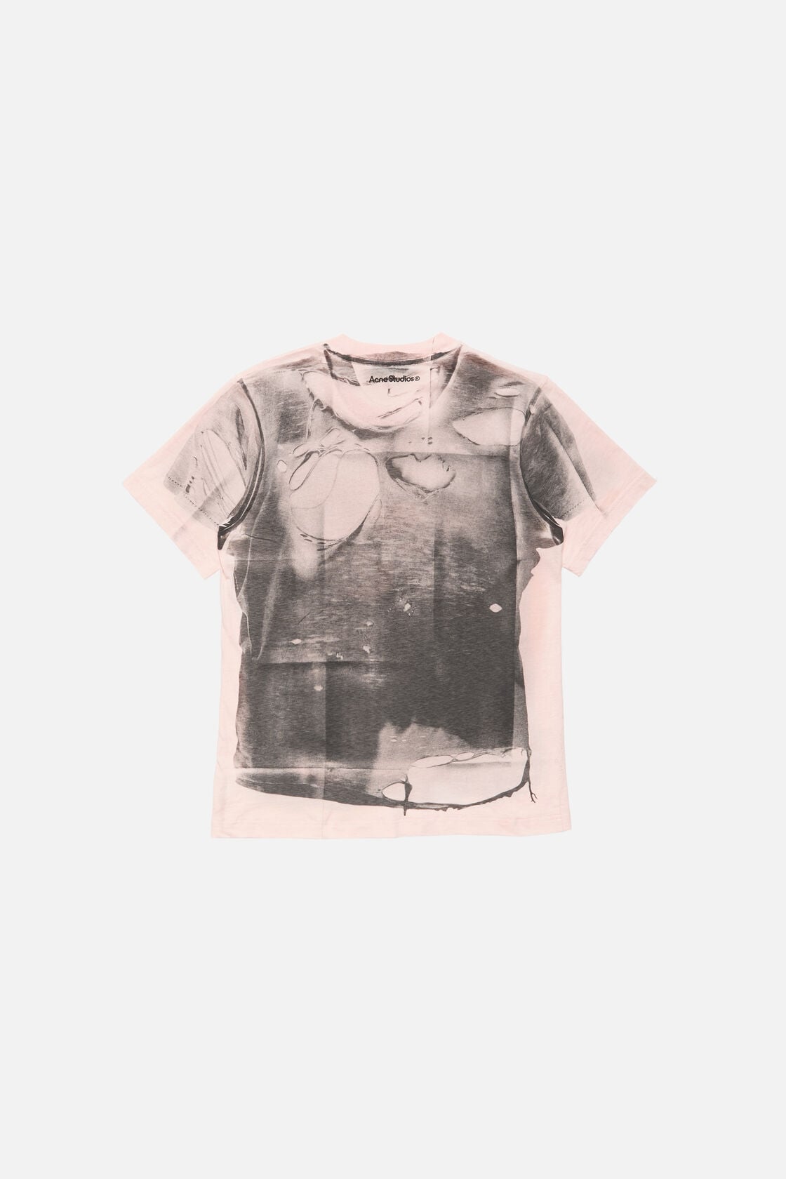 Tromp-l'&oelig;il t-shirt, Pink/grey, 2000x