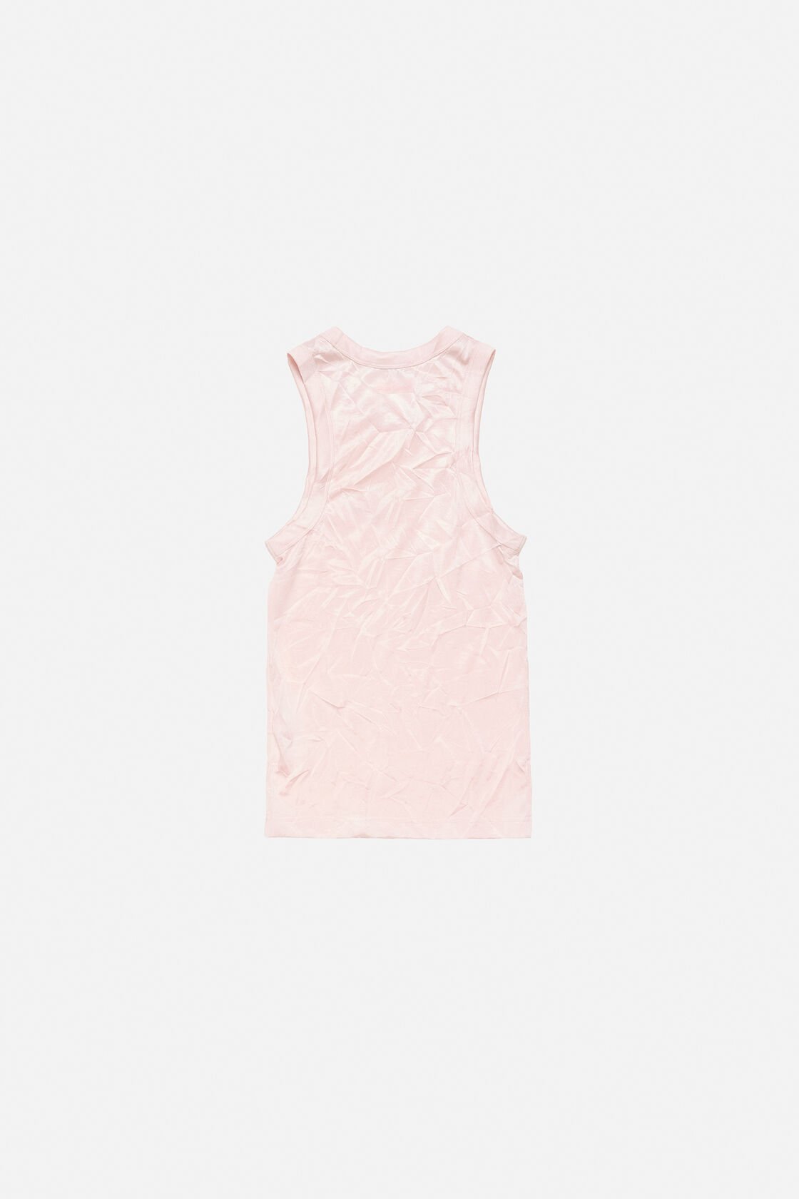 Crinkled printed tanktop, Powder pink, 2000x