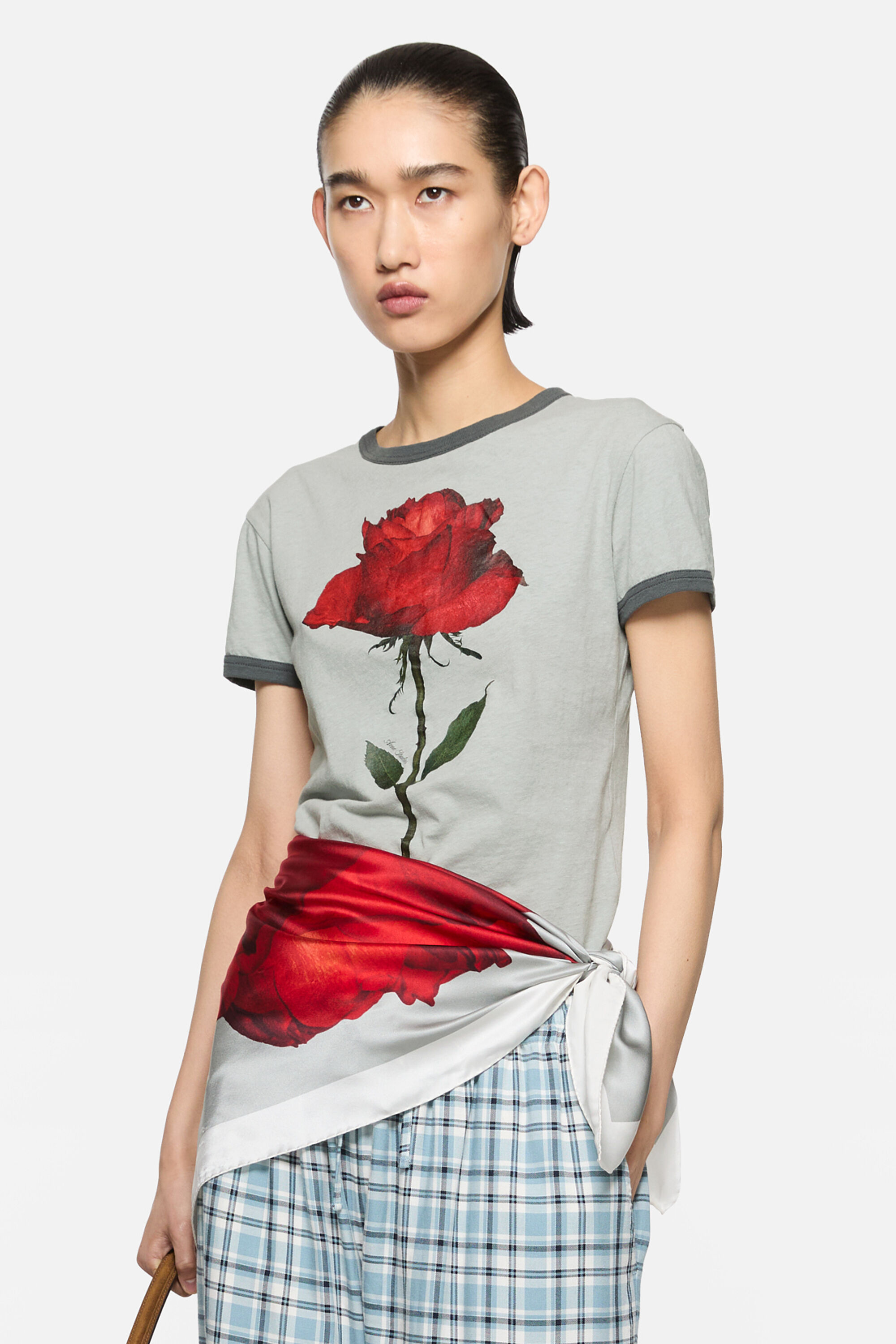 Acne Studios 定価22000以上‼️ウィメンズ　フェイスTシャツ FN-UX-TSHI000013（Tシャツ/カットソー）｜Acne Studios（アクネ