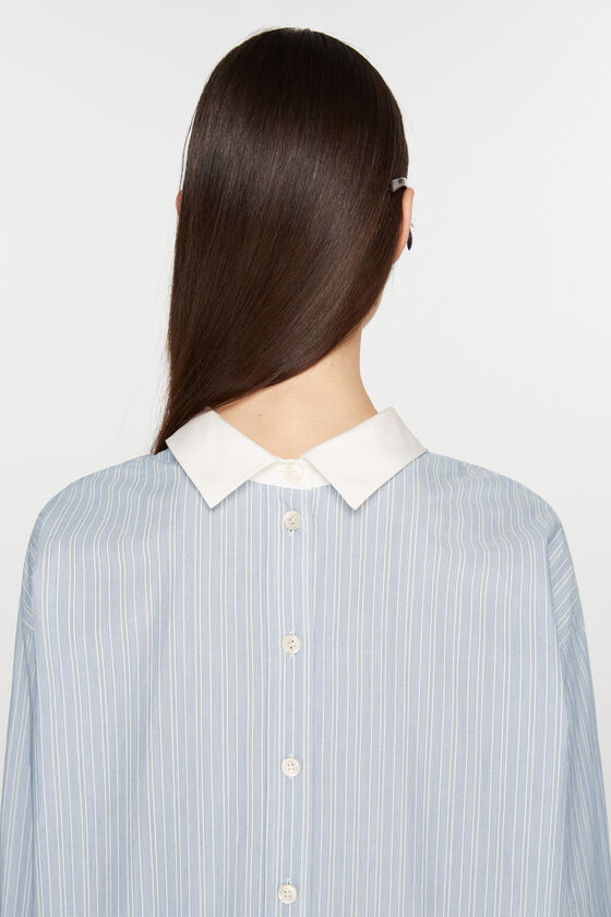 Acne Studios - ストライプシャツ - ブルー/ホワイト