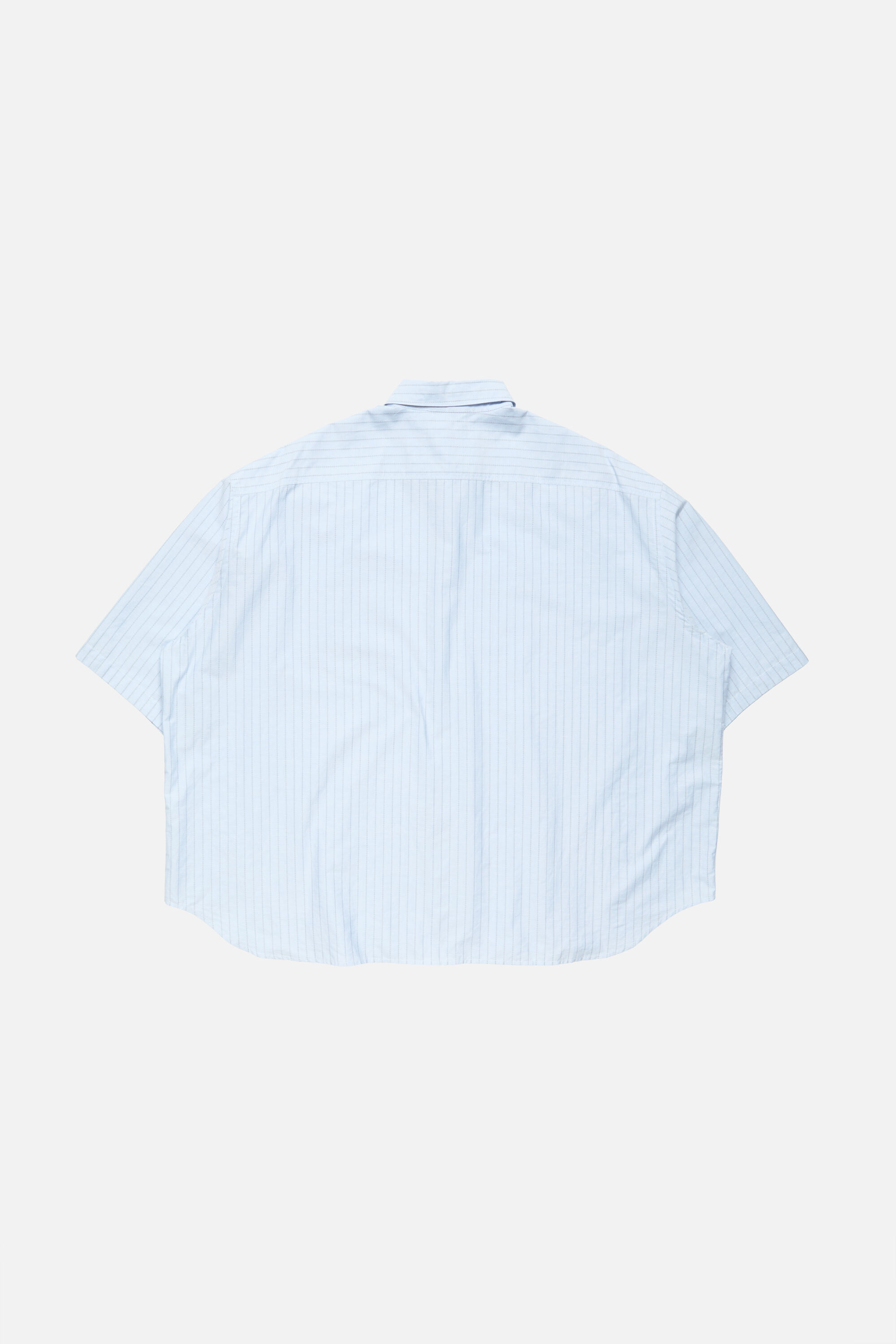 acne studios ストライプシャツ　ブルー Acne Studios - Striped poplin shirt - Baby blue