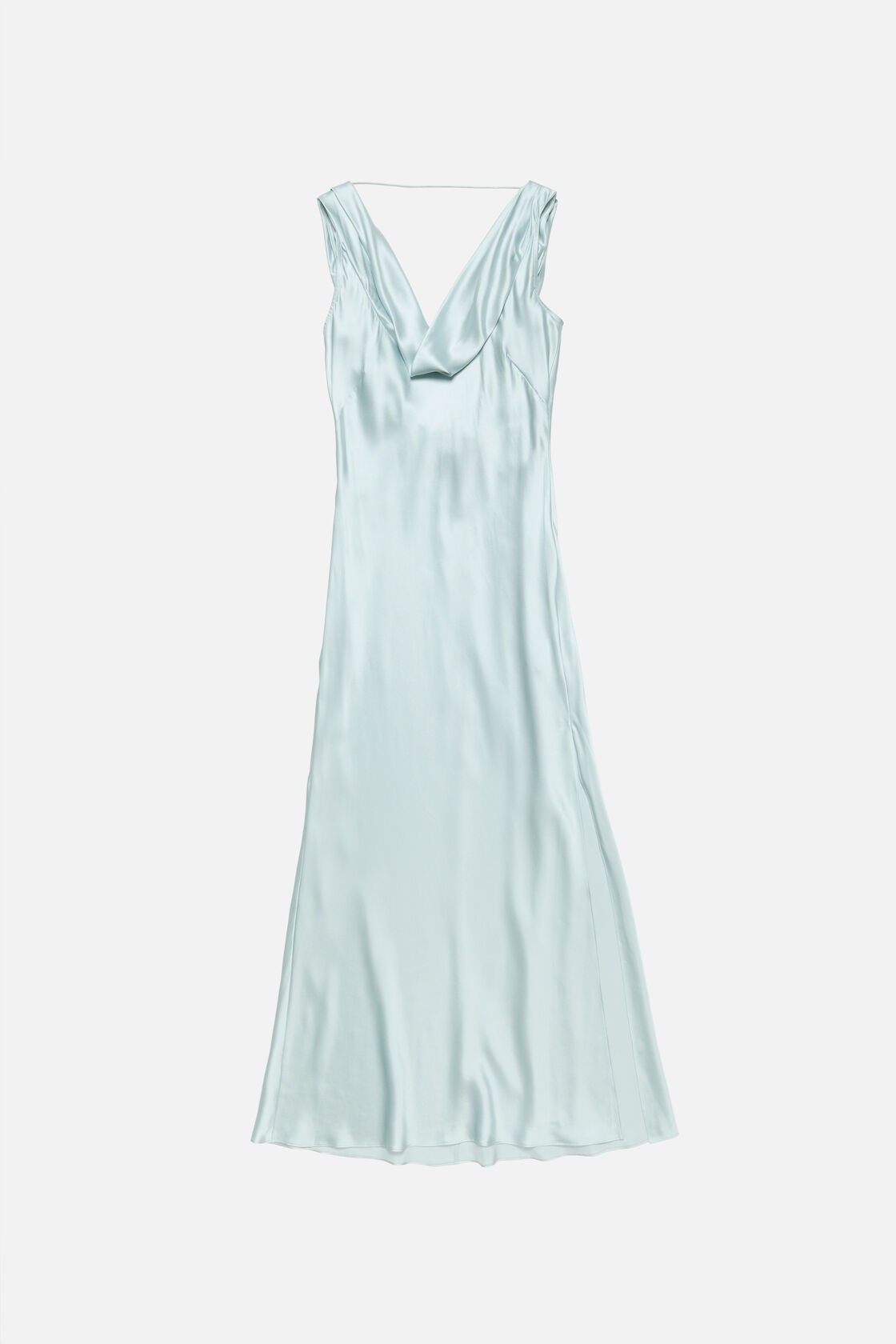 Silk tunic dress, Light blue, 2000x