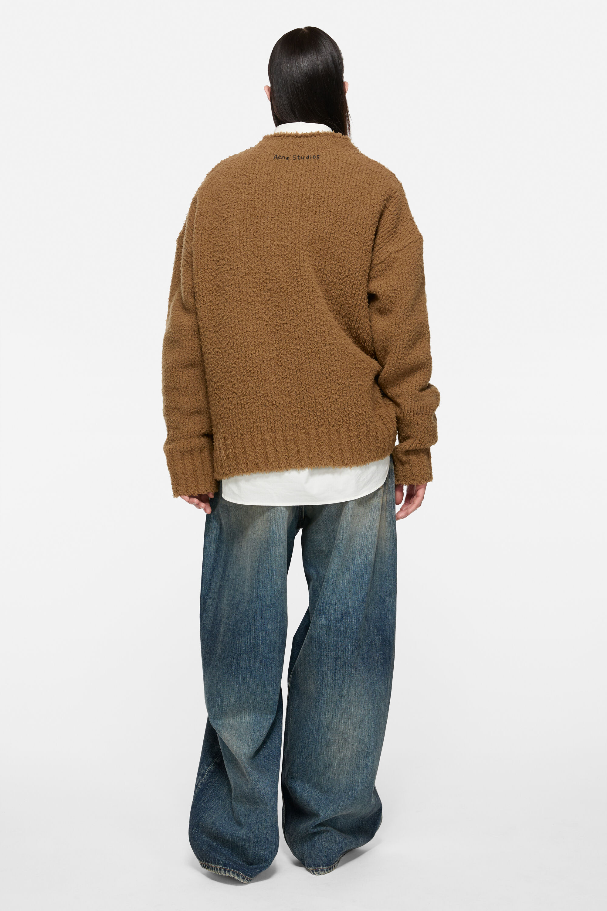 Acne Studios - Crewneck sweater - Khaki beige