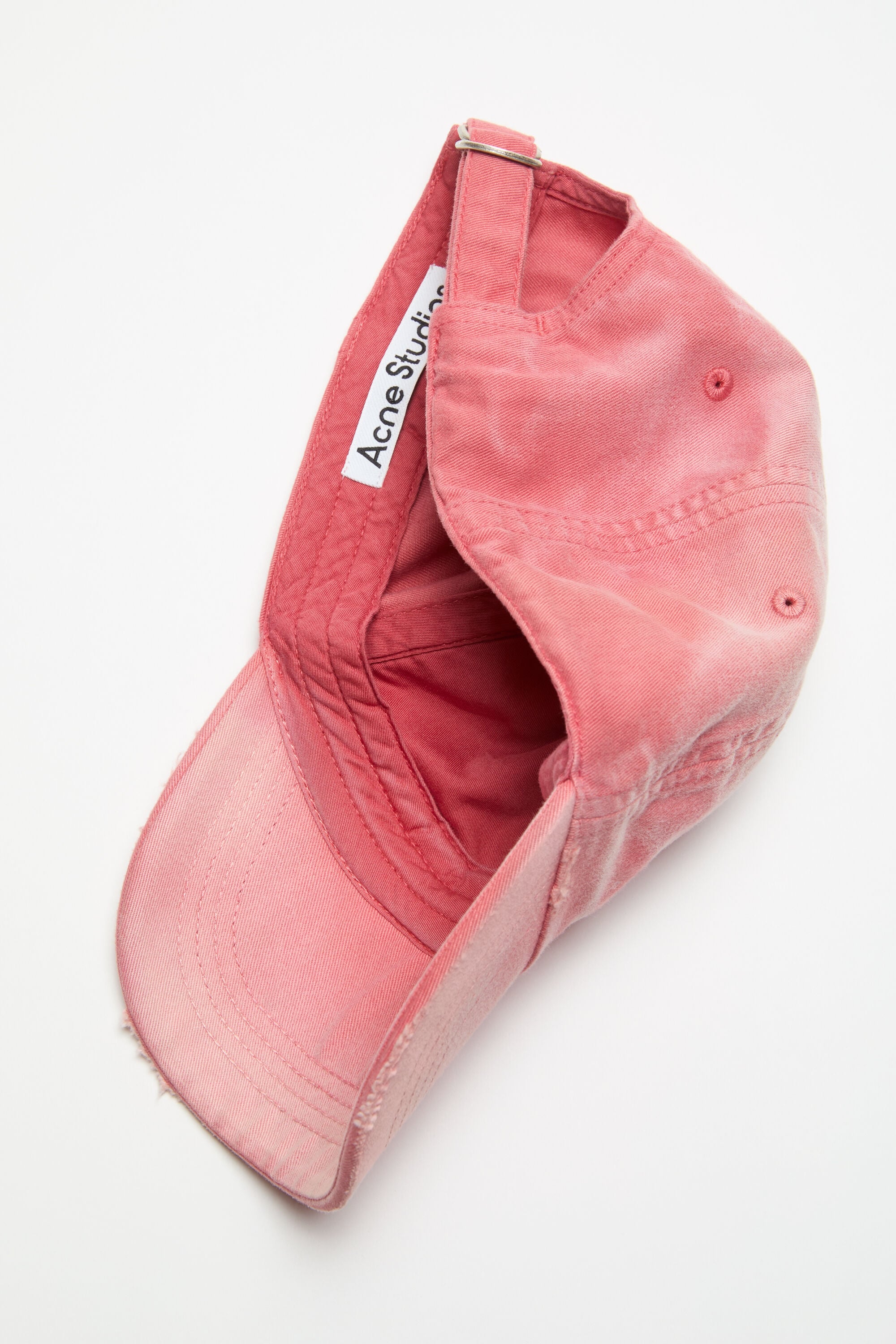 Acne Studios - Sprayed logo cap - Red