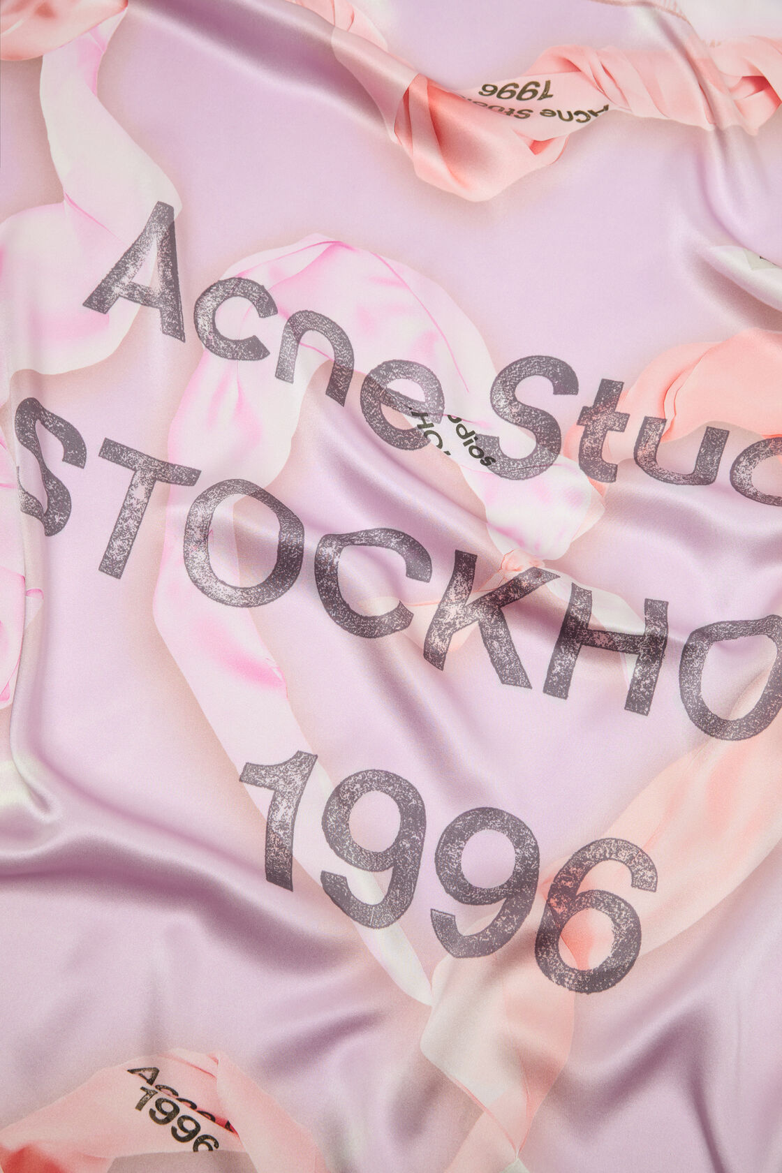 印花丝巾, 粉色, 2000x