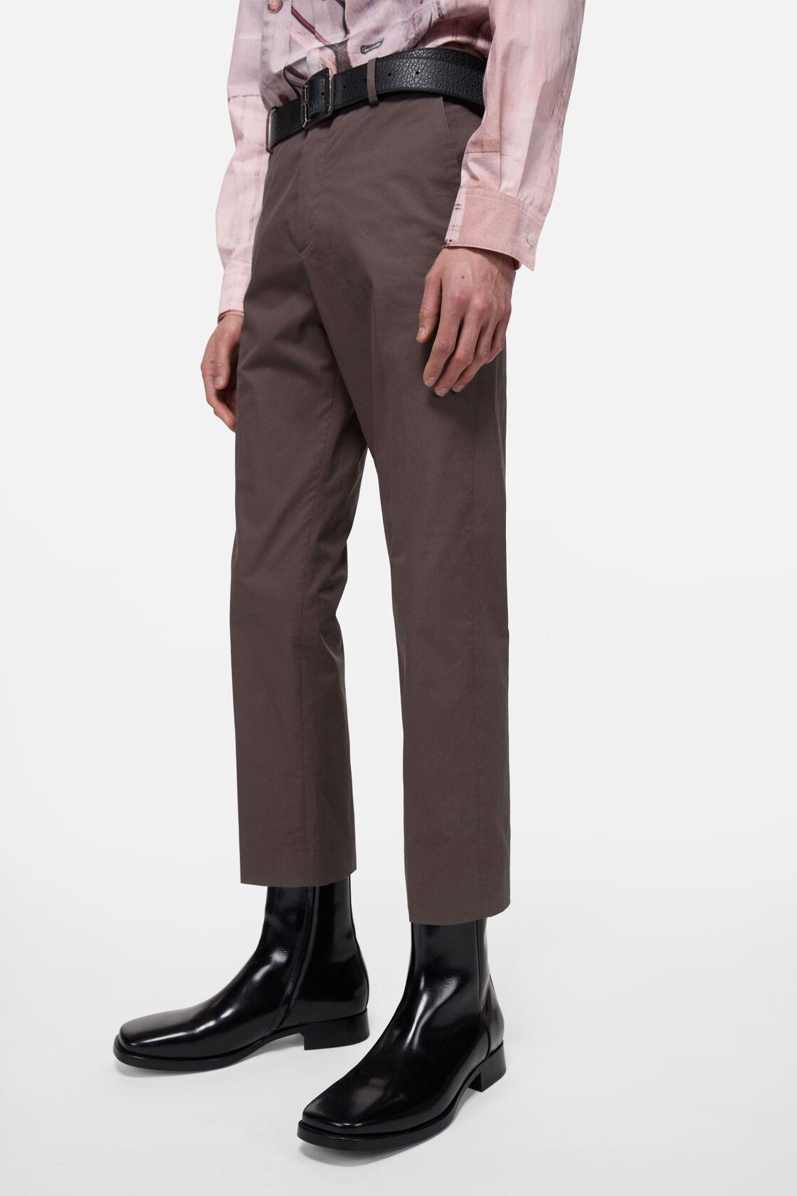 Tailored cotton trousers, Faded purple, 2000x