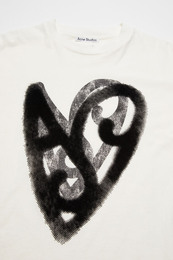 Acne Studios - プリントTシャツ - オプティックホワイト