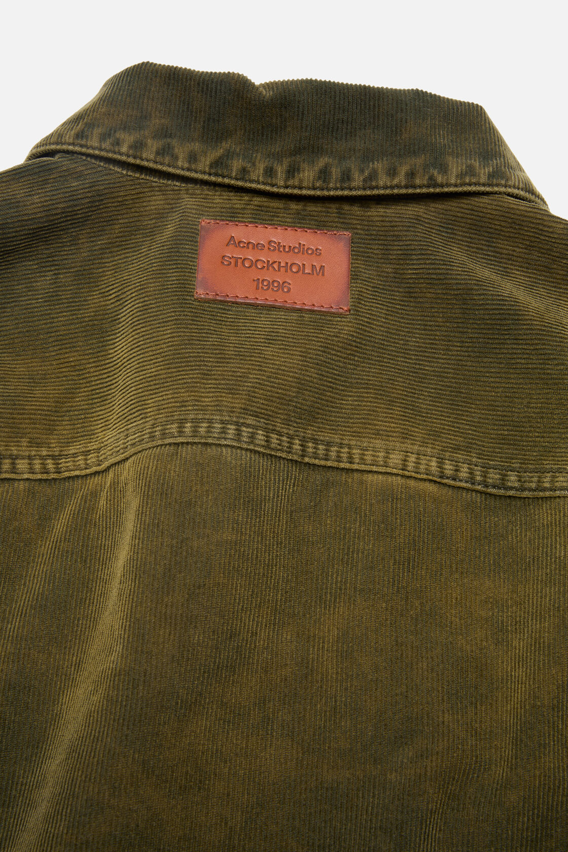Corduroy jacket, Olive green, 2000x