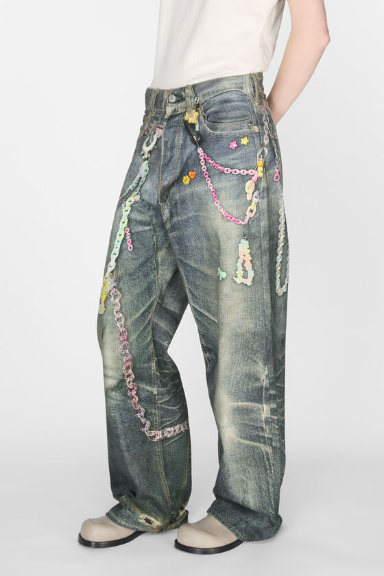 Acne Studios - Baggy fit jeans - 1981F - Mid Blue
