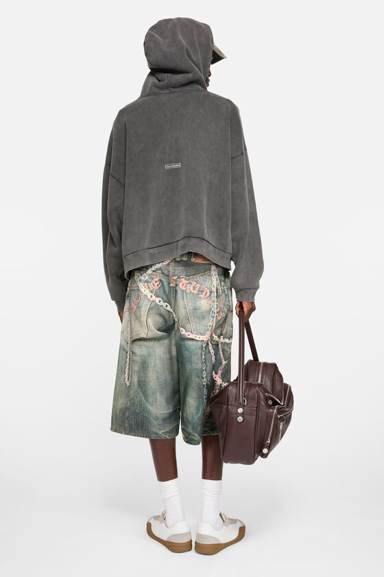 Acne Studios - フーデッドセーター - フェイデッドブラック