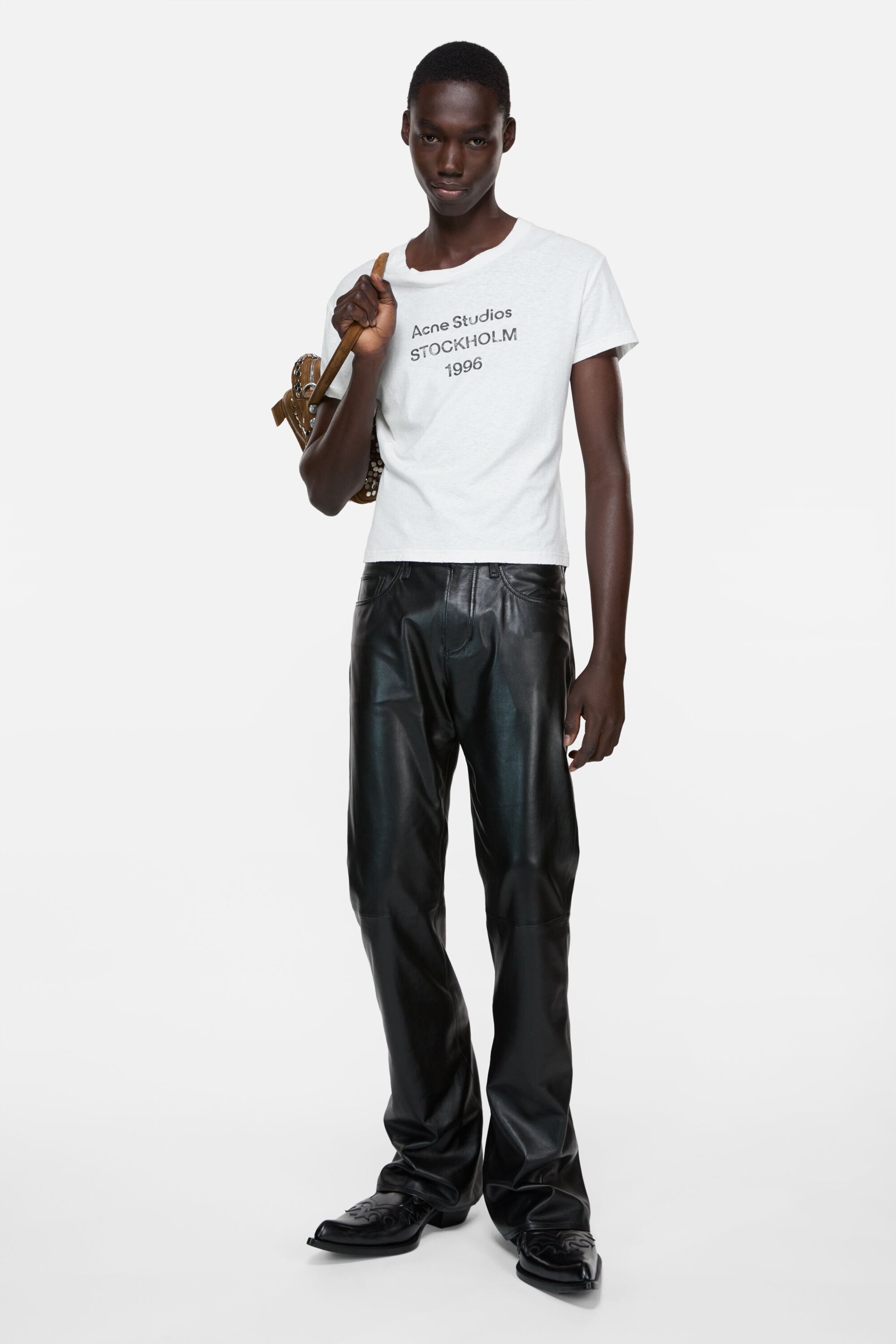 Acne Studios - Logo T-shirt - Off white