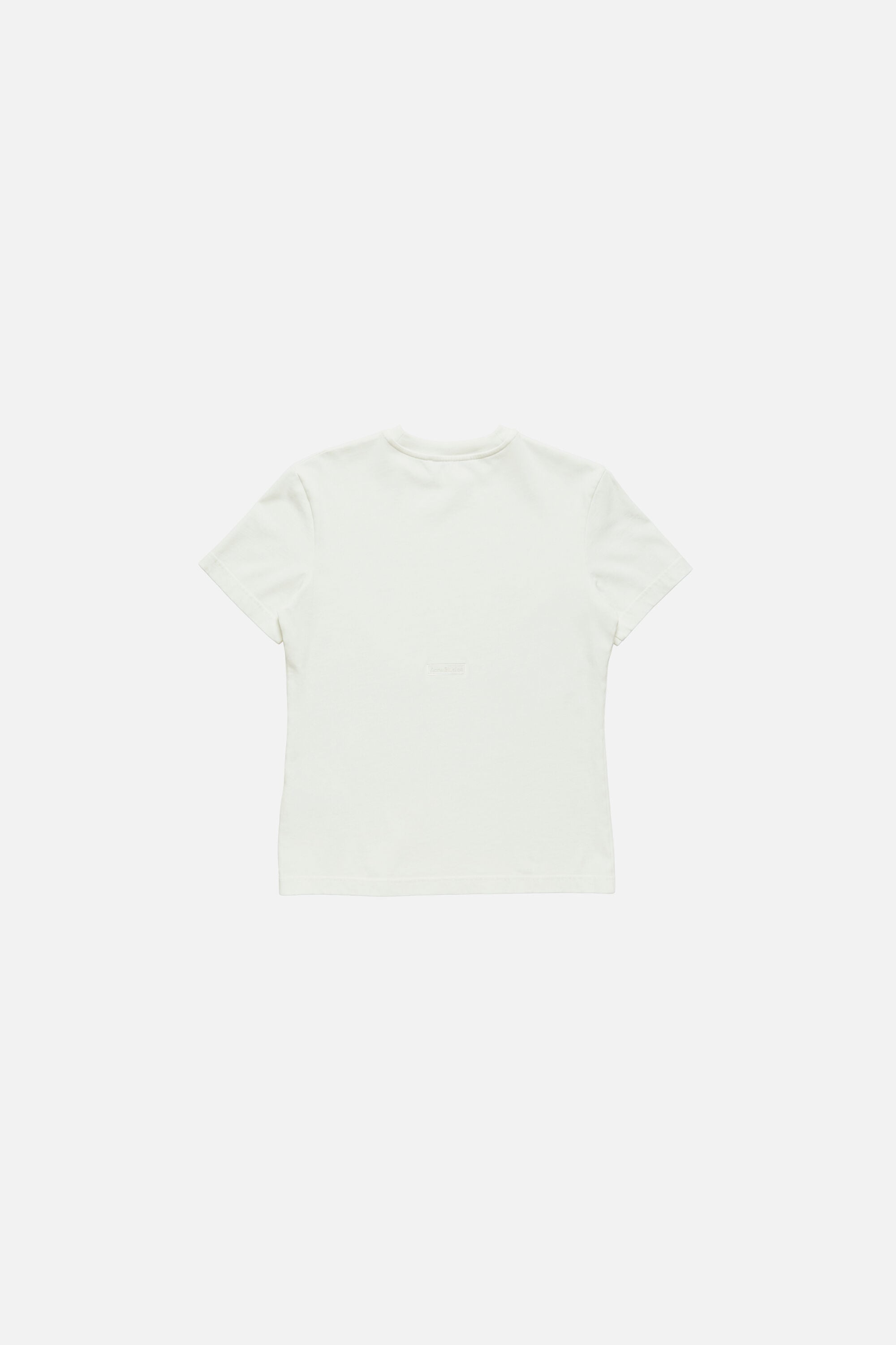 Acne Studios - Rubber logo t-shirt - Ice White