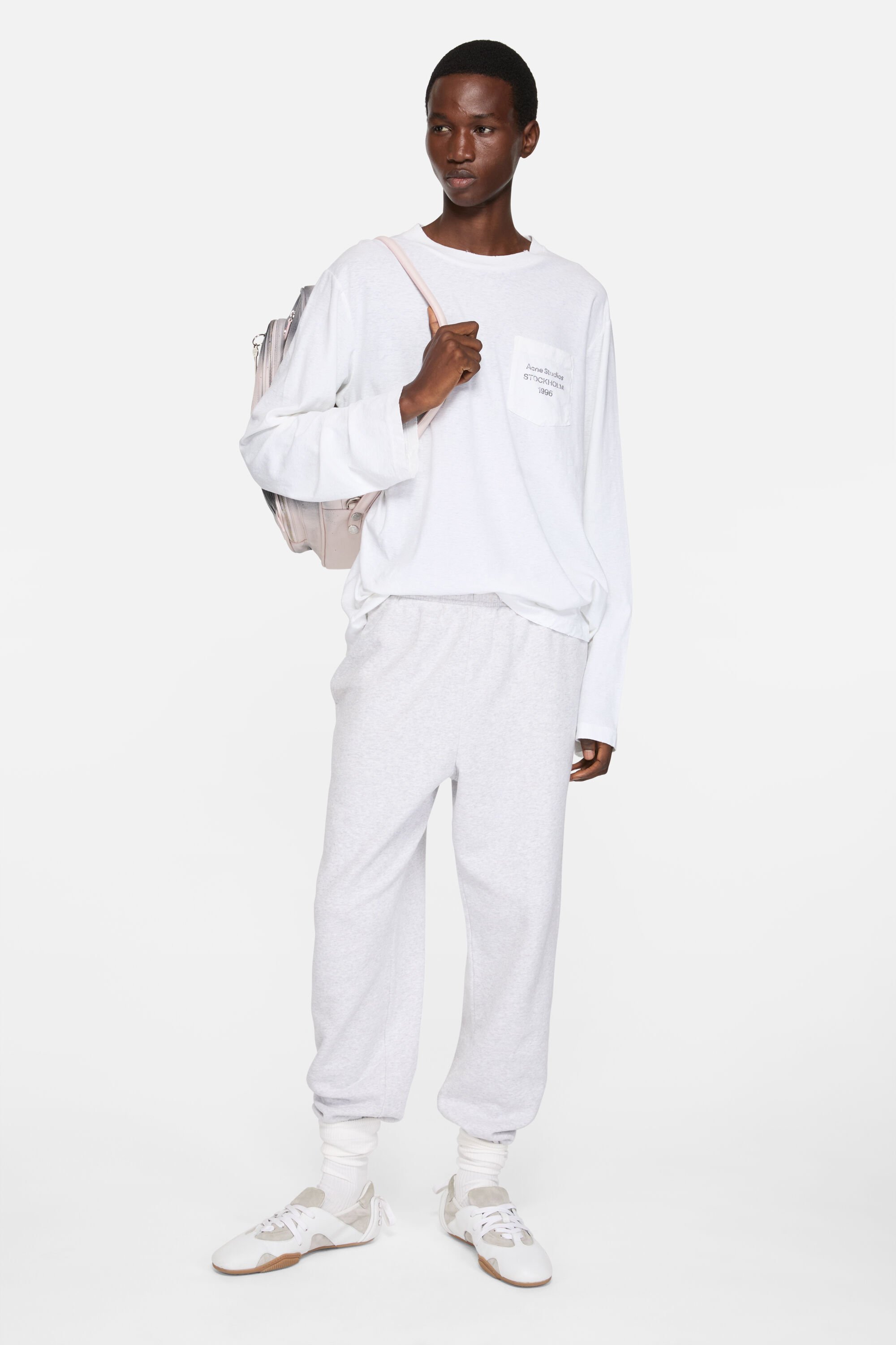 Acne Studios - Logo t-shirt - Relaxed fit - Off white