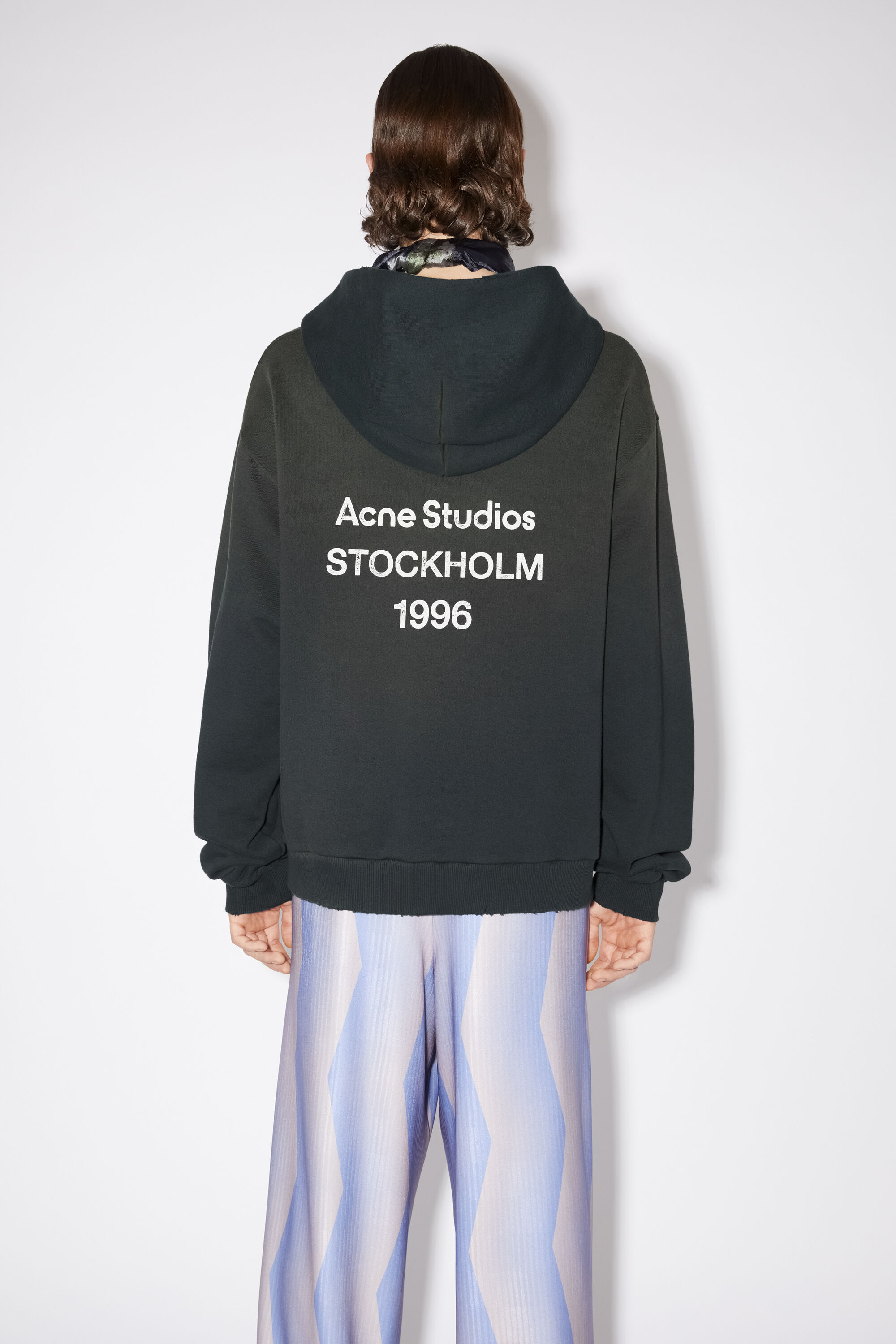 Acne Studios - Logo hooded sweater - Black