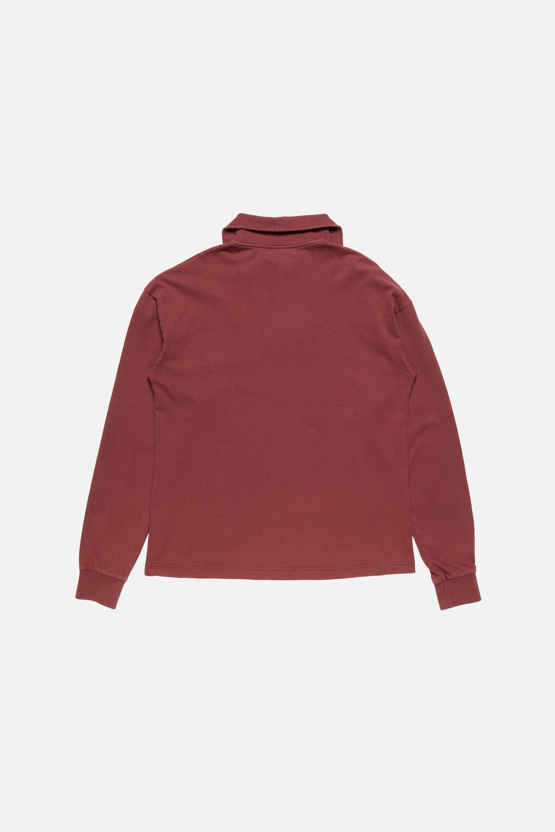 Zip-up logo sweatshirt, Maroon red, 2000x