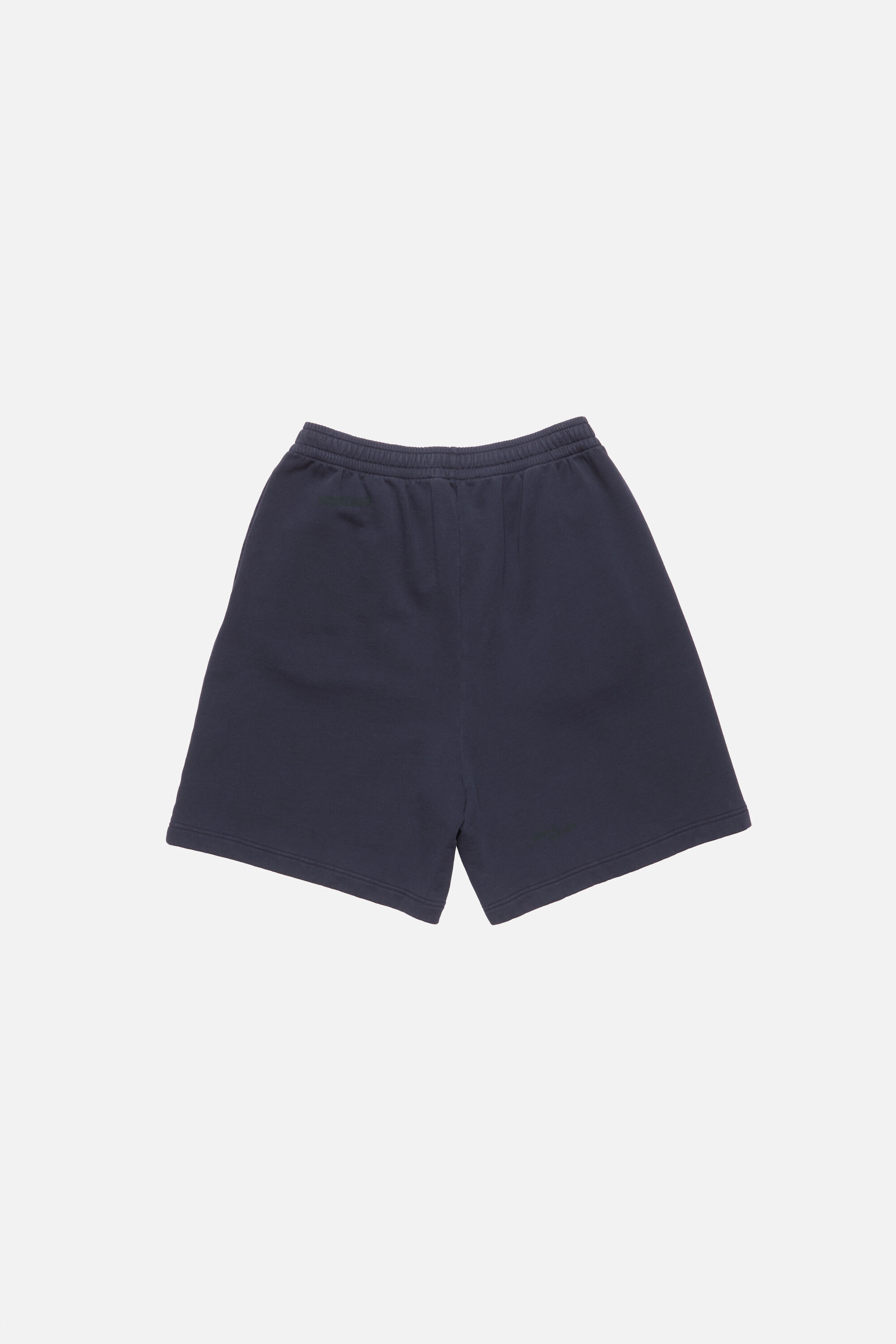 Acne Studios - ロゴフリースショートパンツ - ダークネイビー