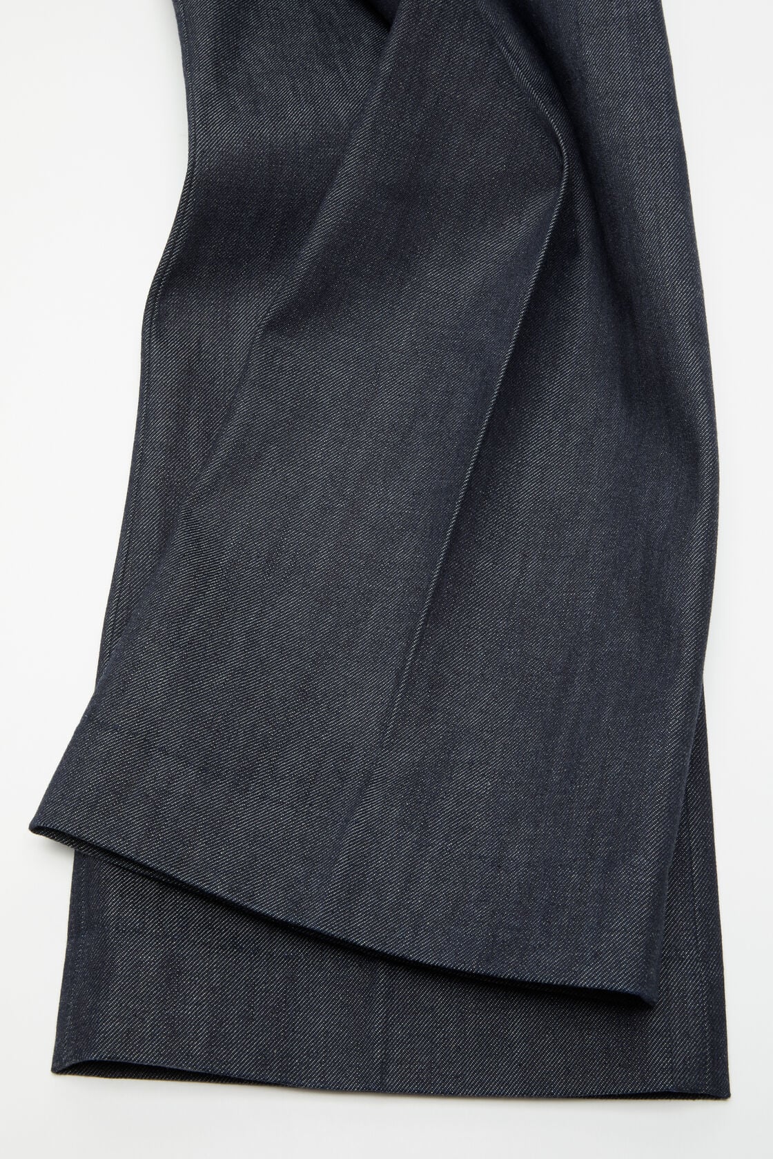 Branded selvedge denim trousers, Indigo blue, 2000x
