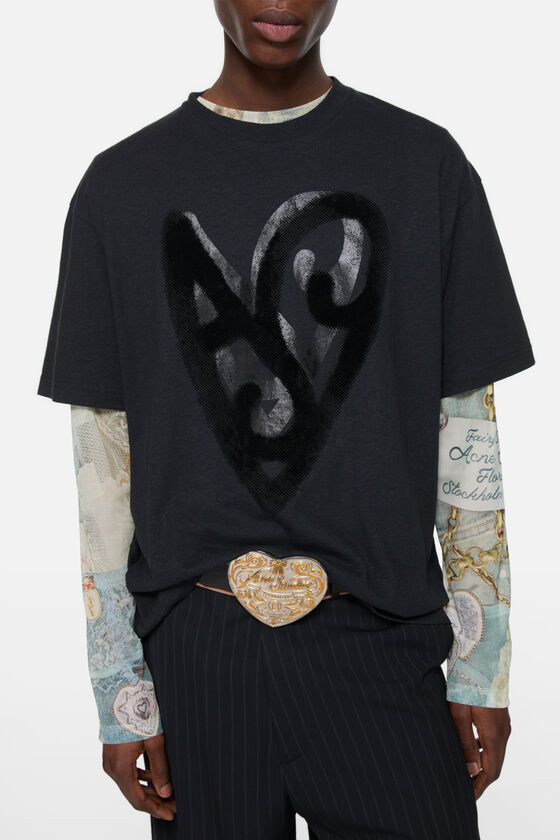 Acne Studios - Printed t-shirt - Black