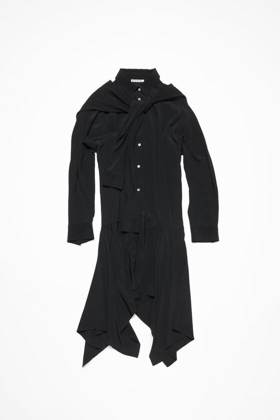 Acne Studios - レイヤードドレス - ブラック