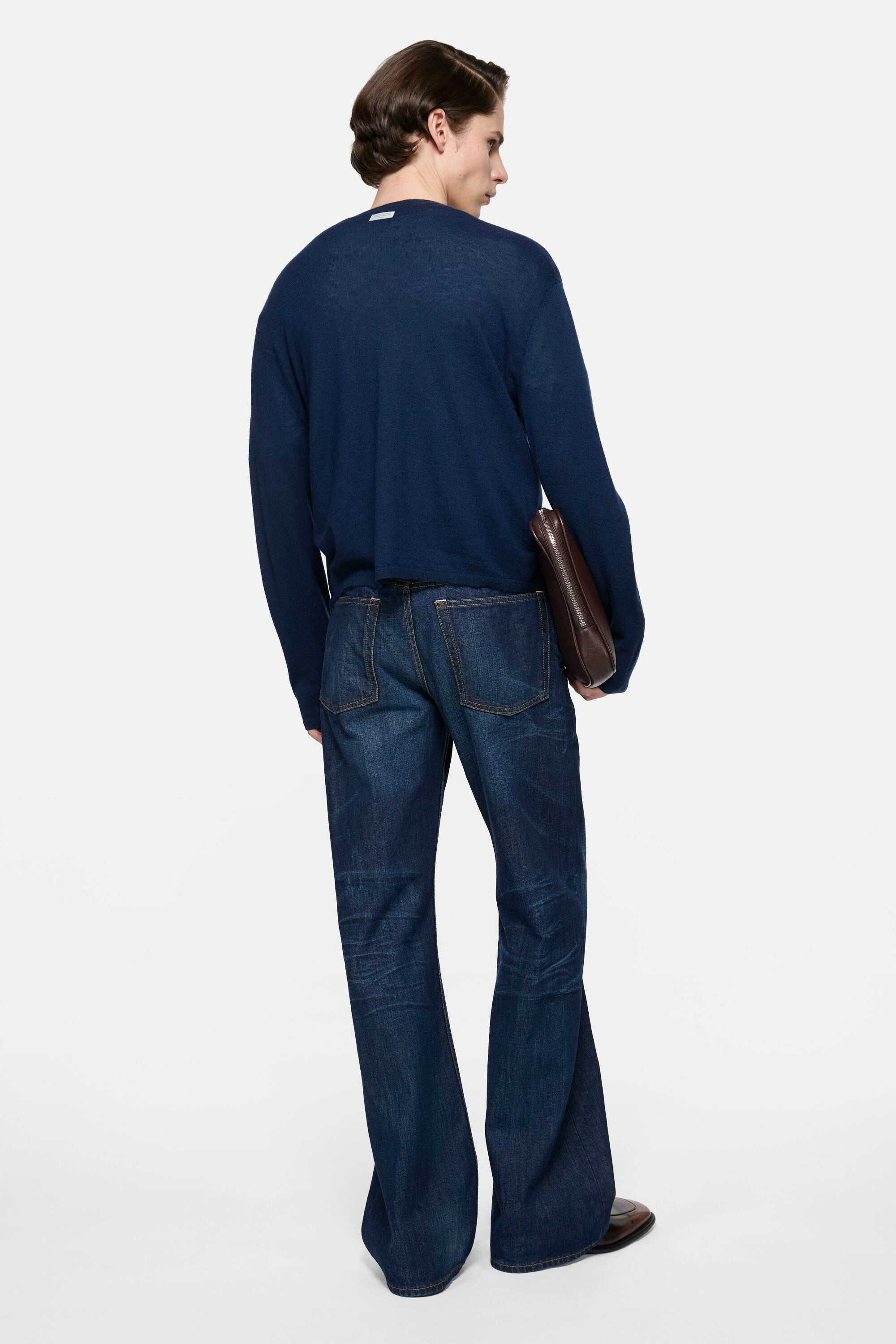 Acne Studios - カシミヤニットセーター - インクブルー