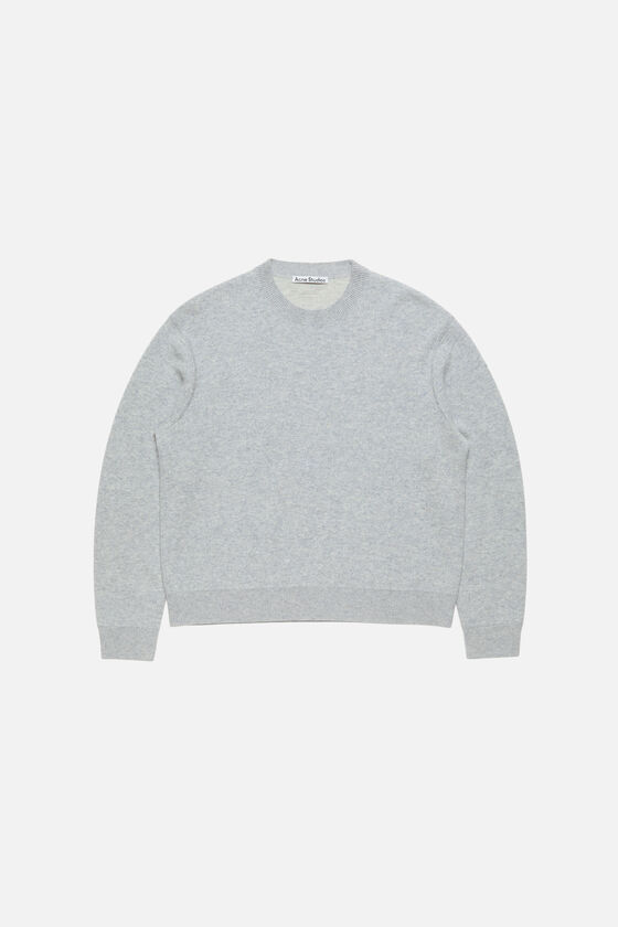 RW-MN-KNIT000012, コールドグレーメランジ