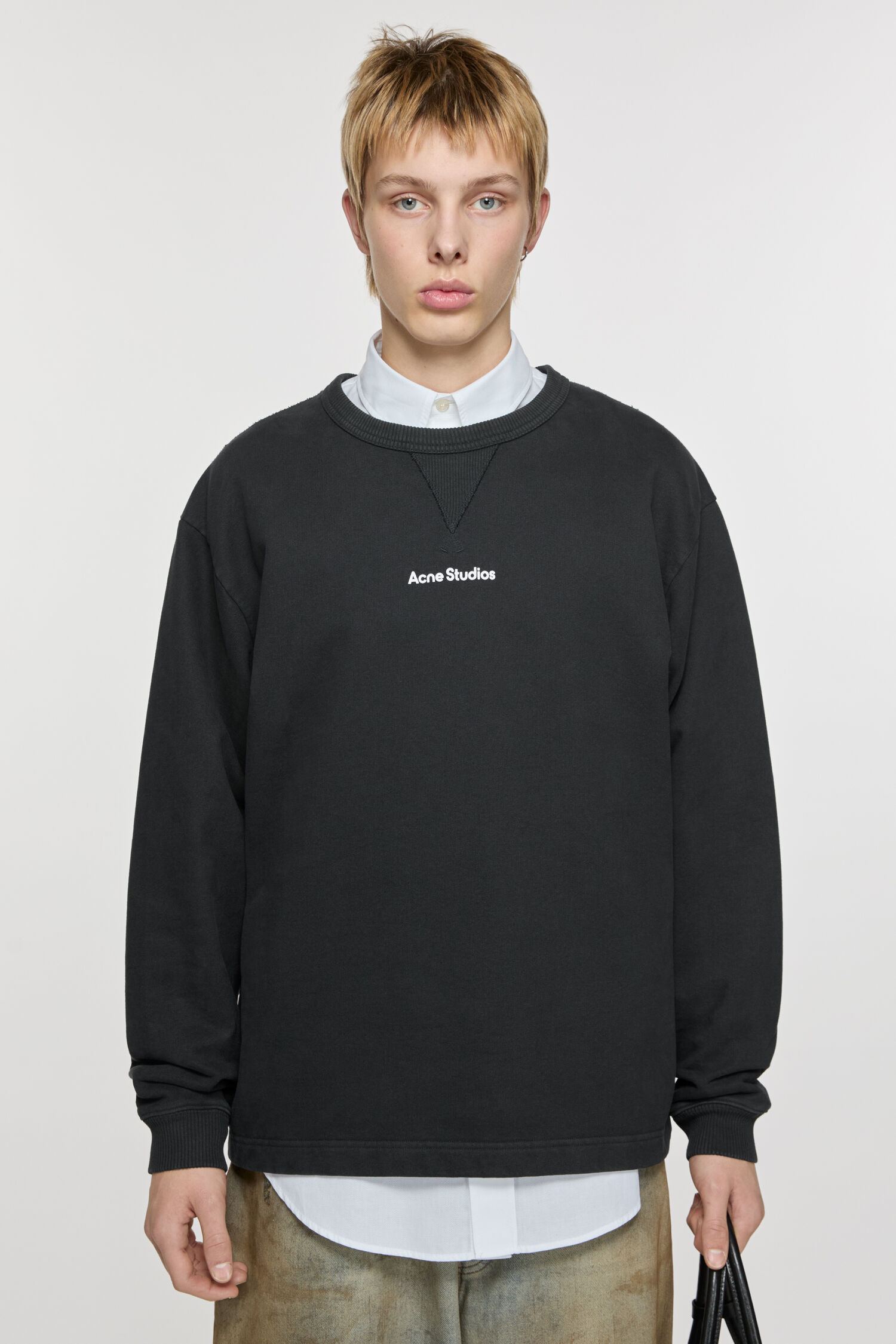 Acne Studios Sweater Black Acne Studios Diamond Sweater Black 