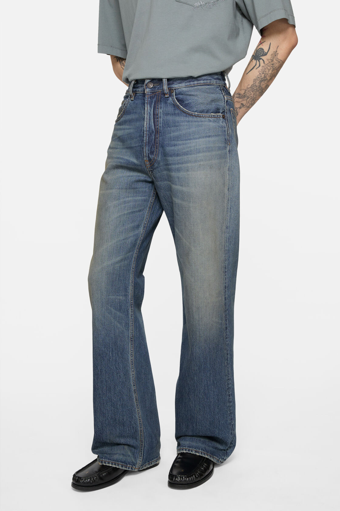 Regular fit jeans - 2021M, Mid Blue, 2000x