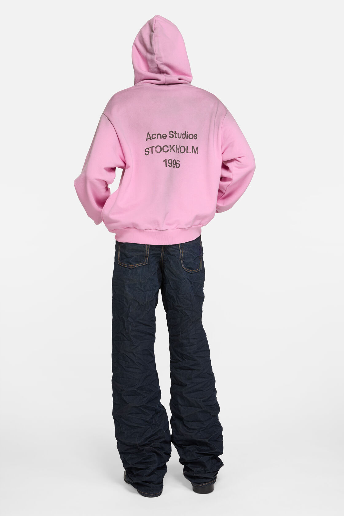 標誌連帽毛衣, 棉花糖粉色, 2000x