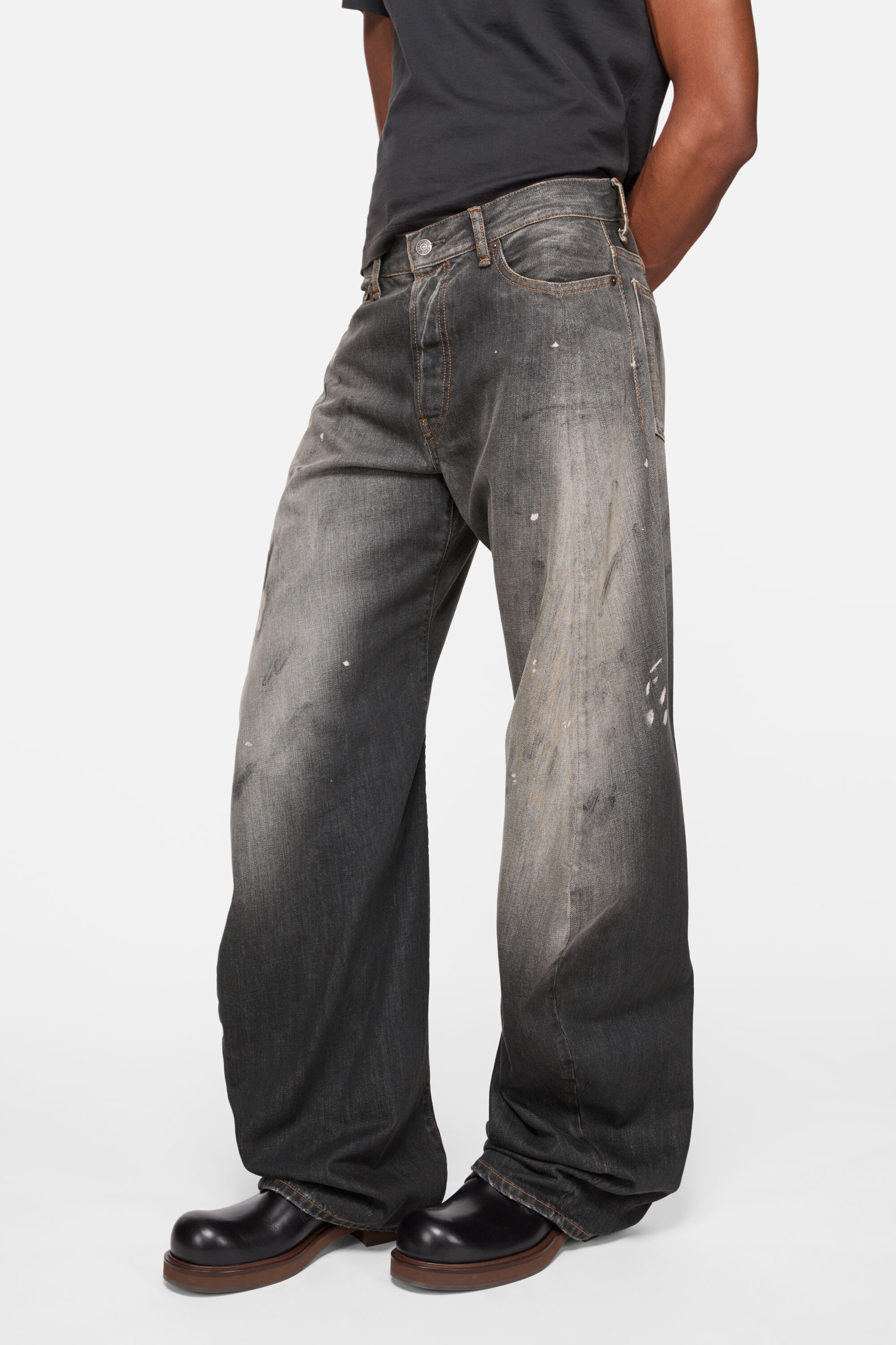 Acne Studios - ルーズフィットジーンズ - 2006M - ブラック