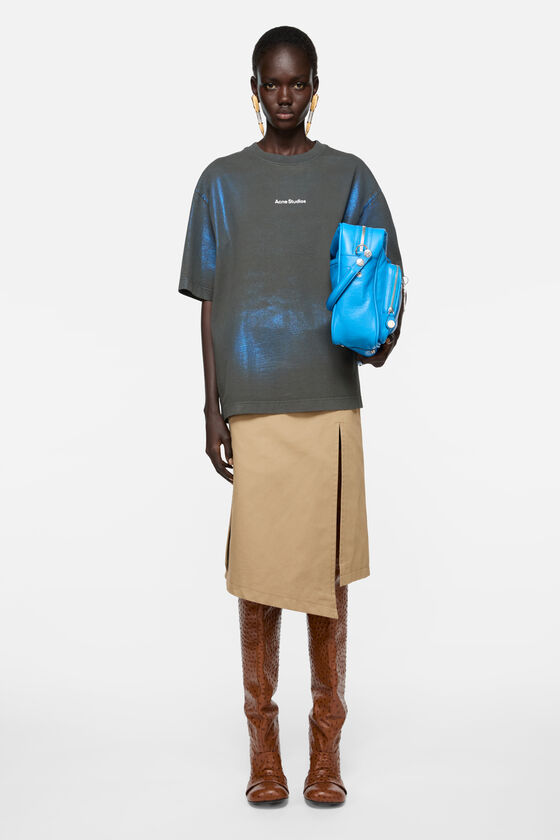 FN-UX-TSHI000131, 蓝色/卡其色