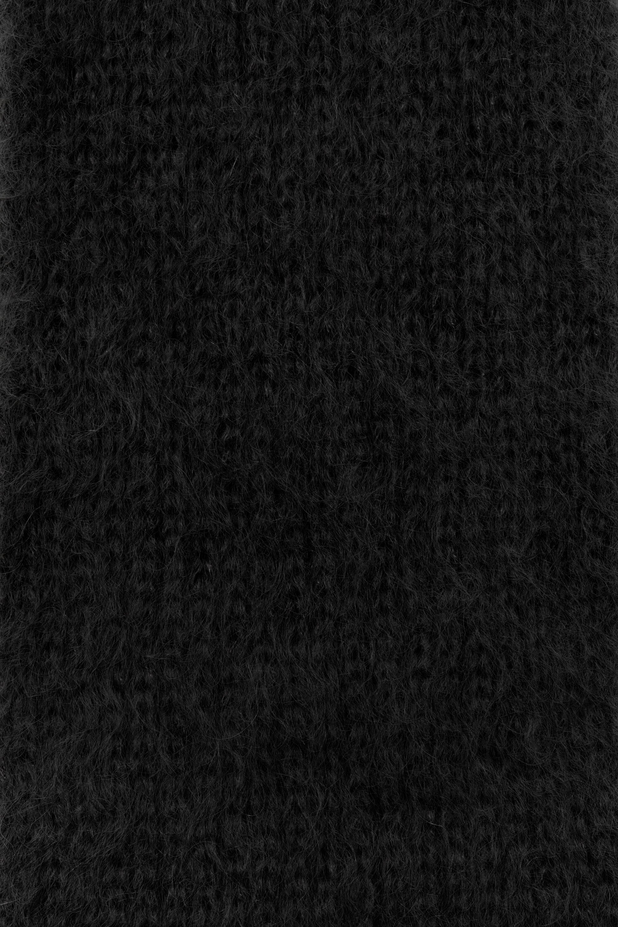 Acne Studios - Skinny logo scarf - Black