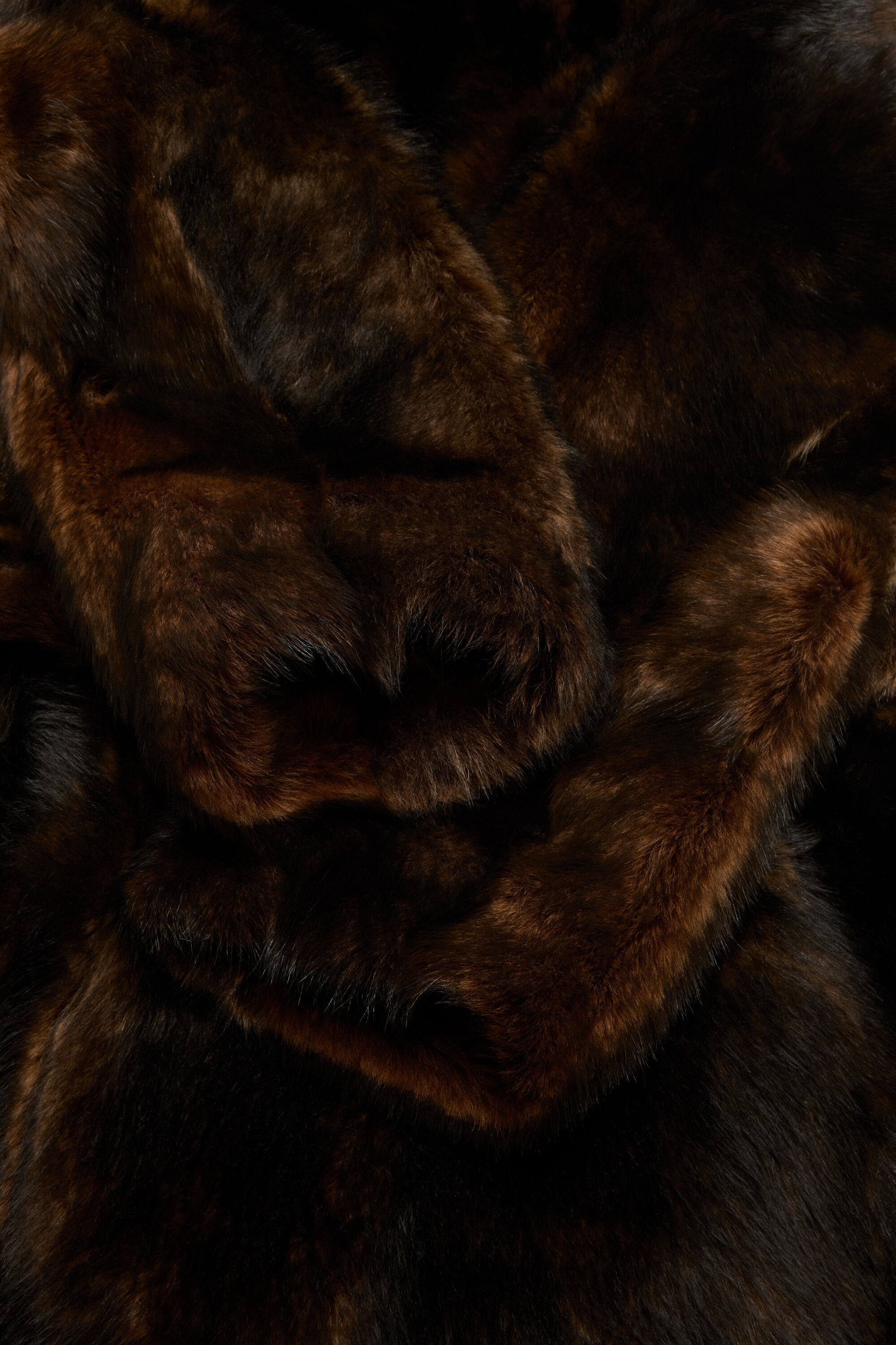 Acne Studios - Layered leather jacket - Brown